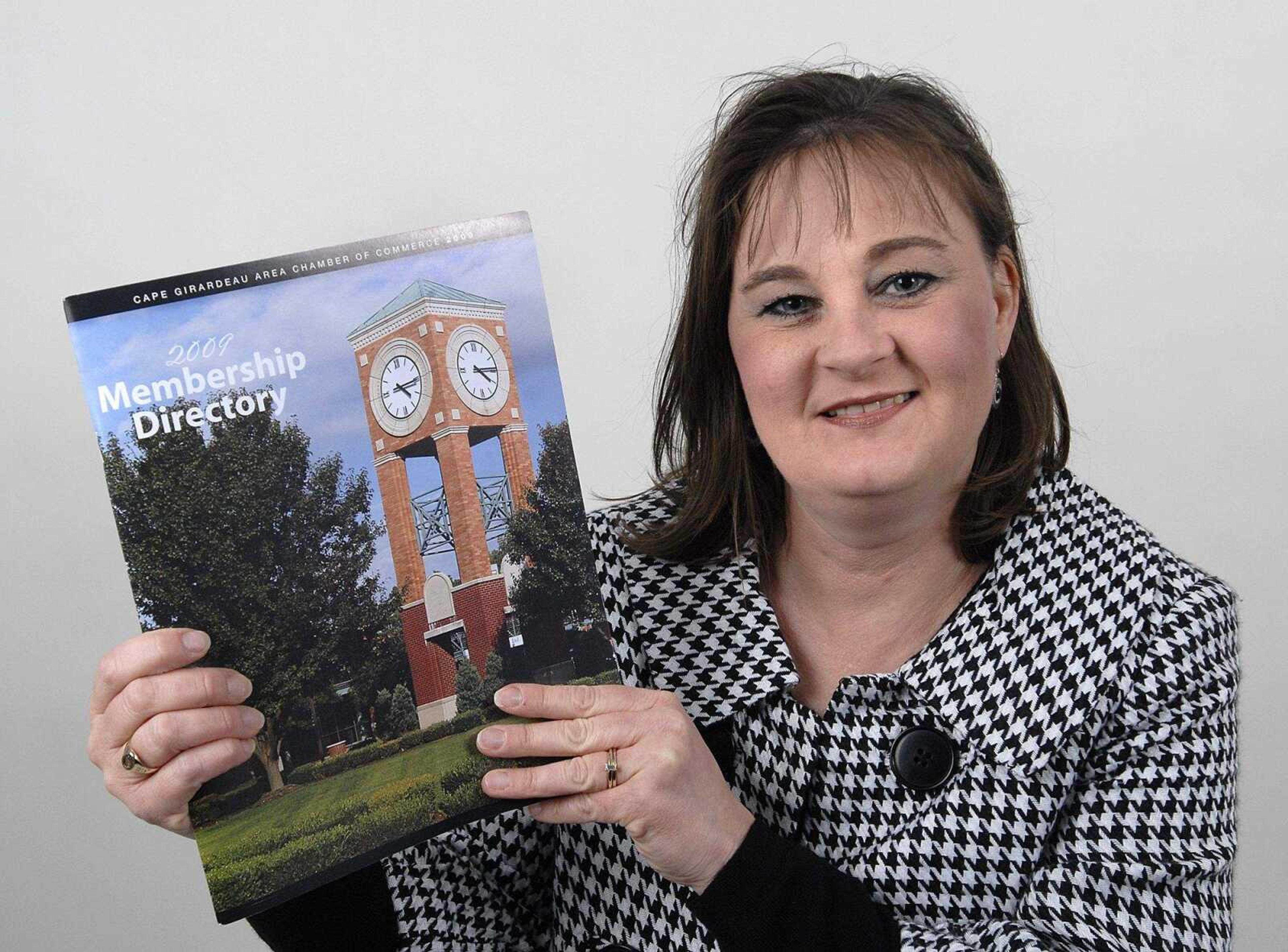 FRED LYNCH ~ flynch@semissourian.com
Tracey Glenn with the Cape Girardeau Chamber of Commerce for Business Today's 40 Under 40.