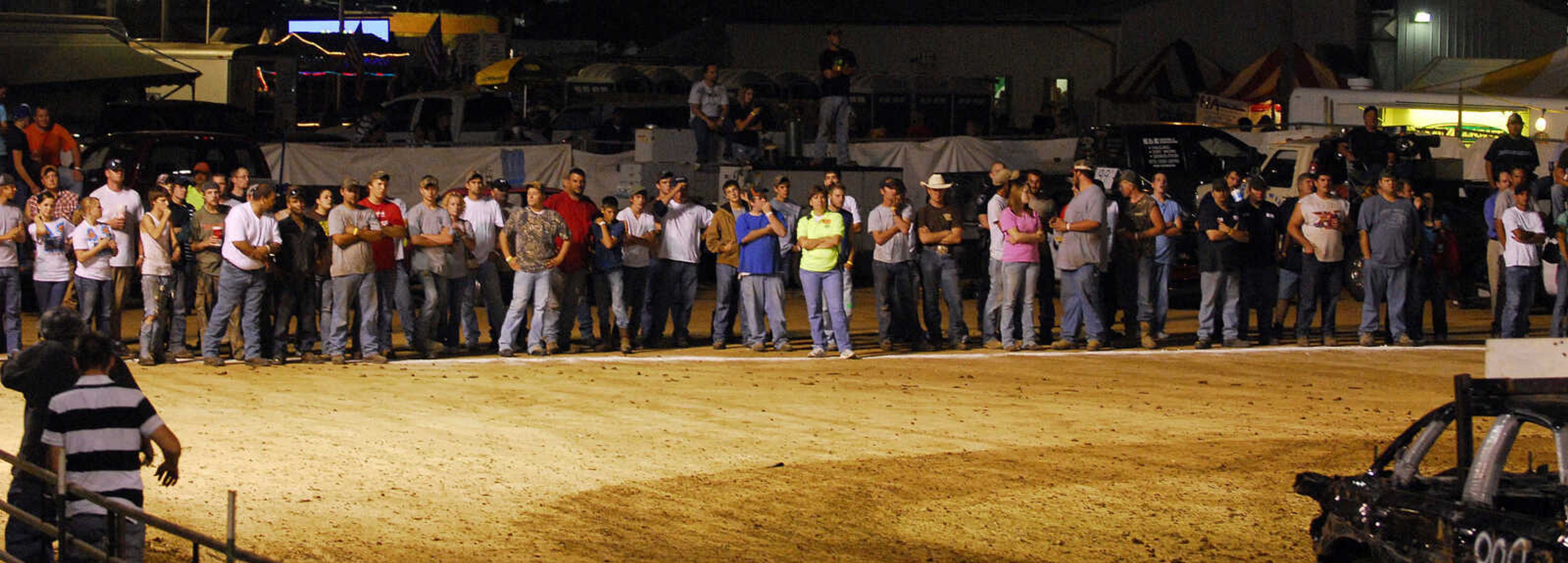 LAURA SIMON~lsimon@semissourian.com
The dual demolition derby at the 155th Annual SEMO District Fair Tuesday, September 14, 2010.