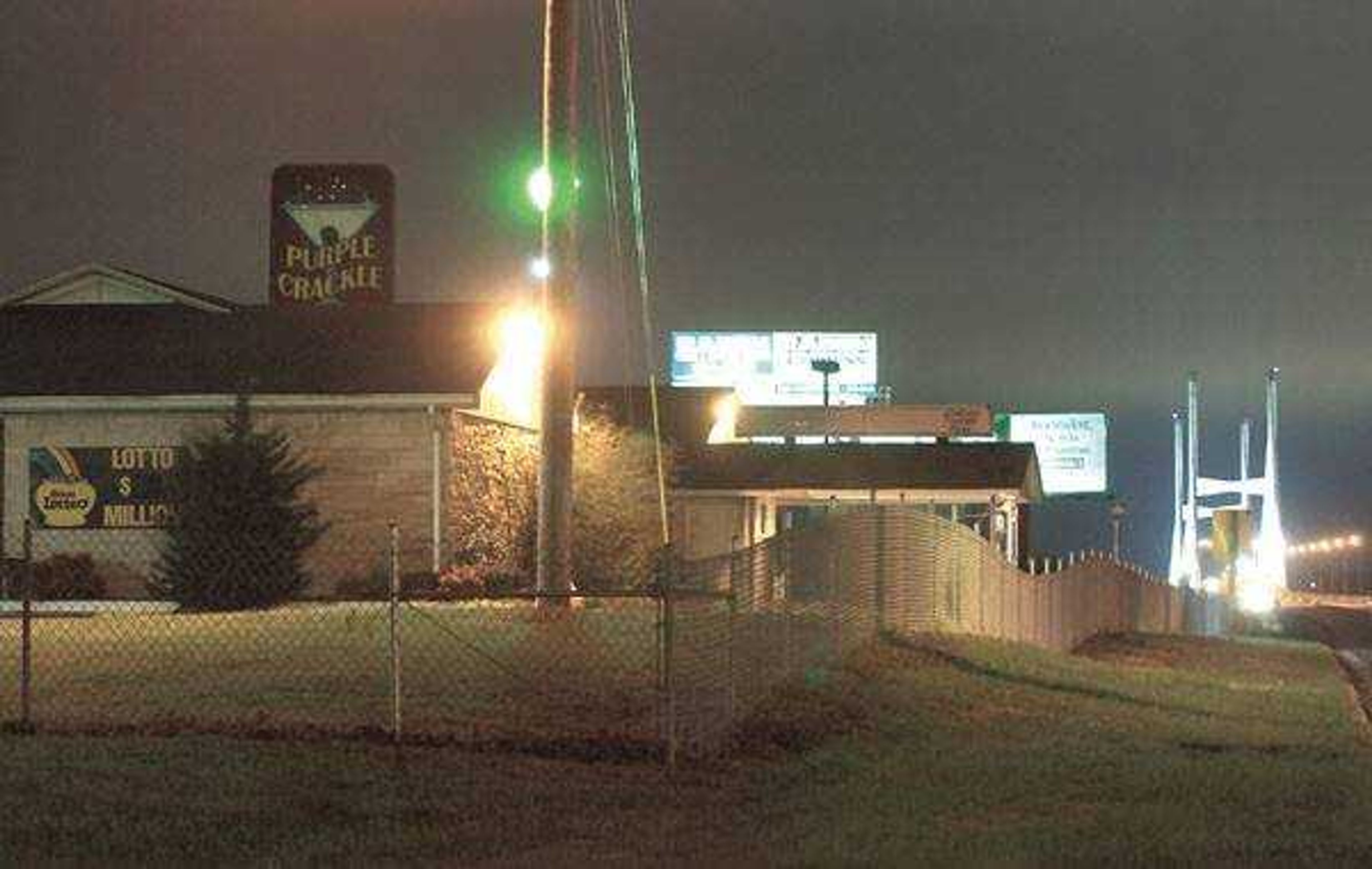 The Purple Crackle in East Cape Girardeau, Ill., is closed, but  will be leased to the owner of several gentlemen's clubs. (Fred Lynch)