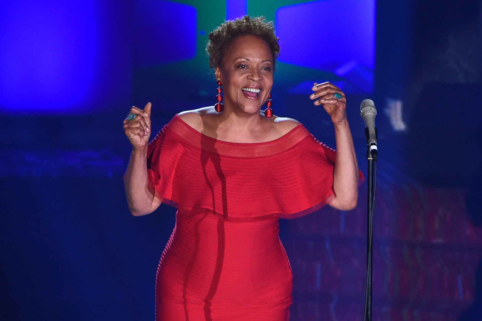 Cassandra Wilson, the 2-time Grammy Award-winning jazz singe
