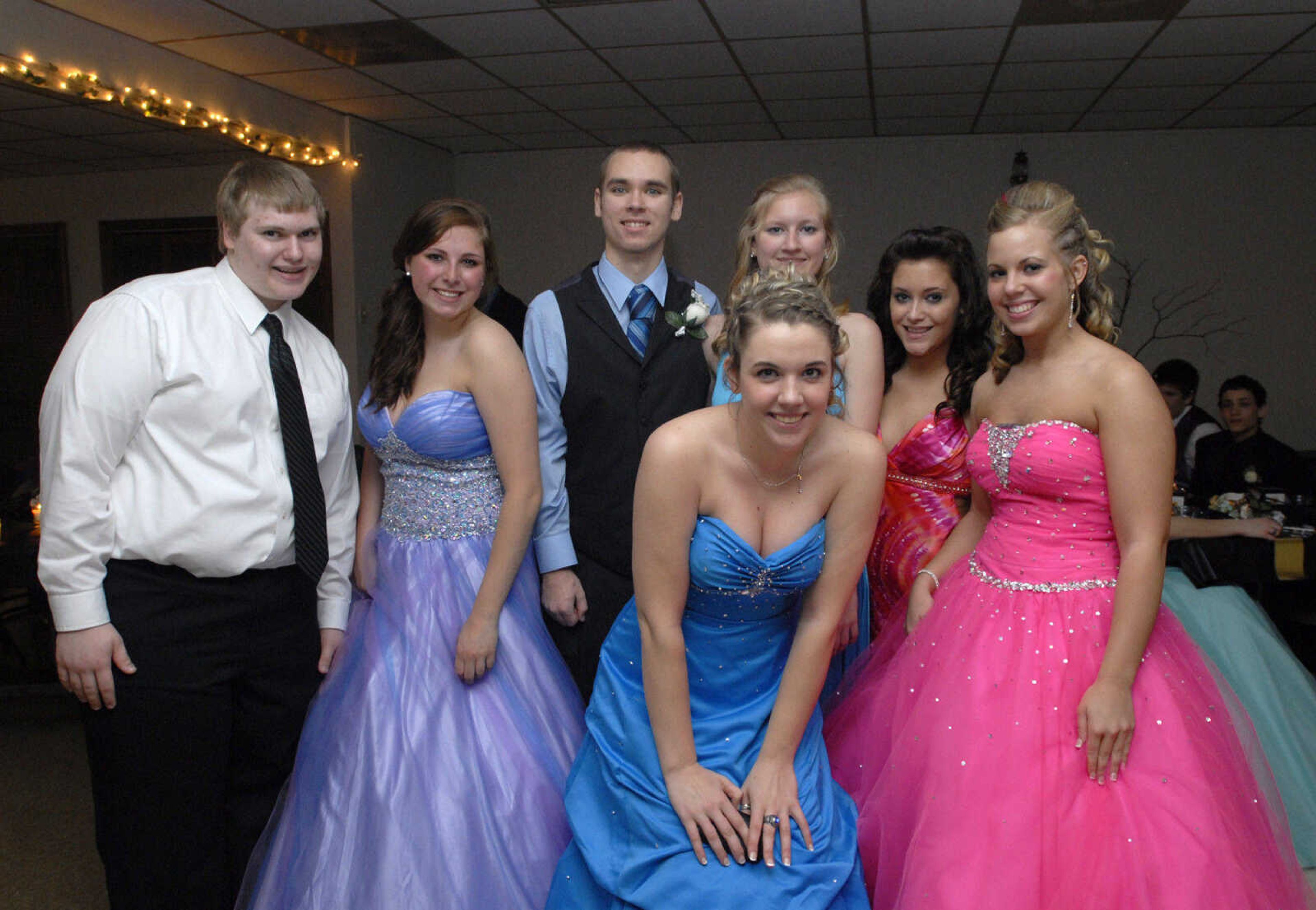 KRISTIN EBERTS ~ keberts@semissourian.com

Saxony Lutheran held their 2011 prom, titled "A Night Behind the Mask," at the Knights of Columbus Hall in Jackson on Saturday, April 9.