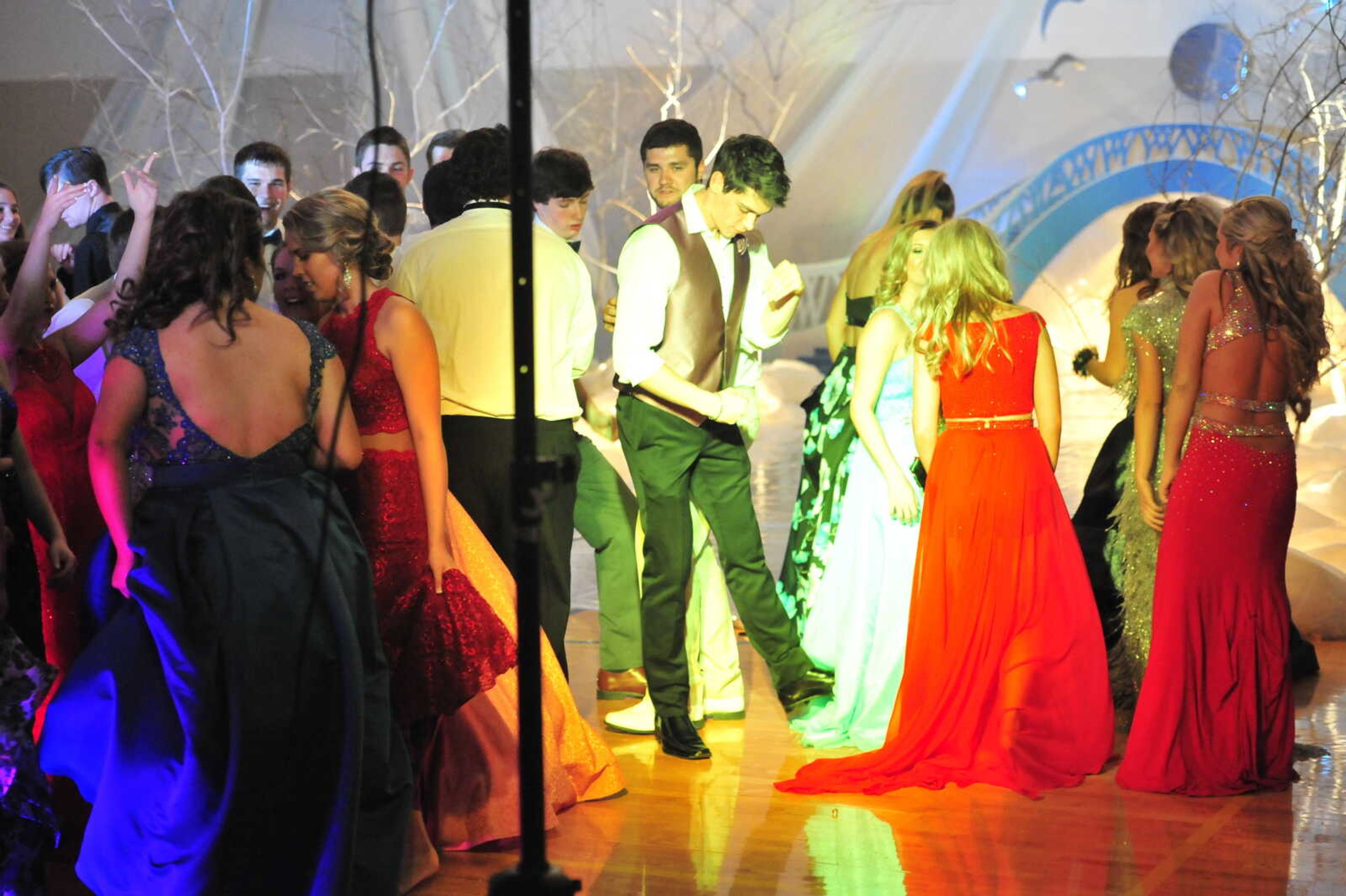 Oran students enjoy their prom Saturday, April 8 at Oran High School.