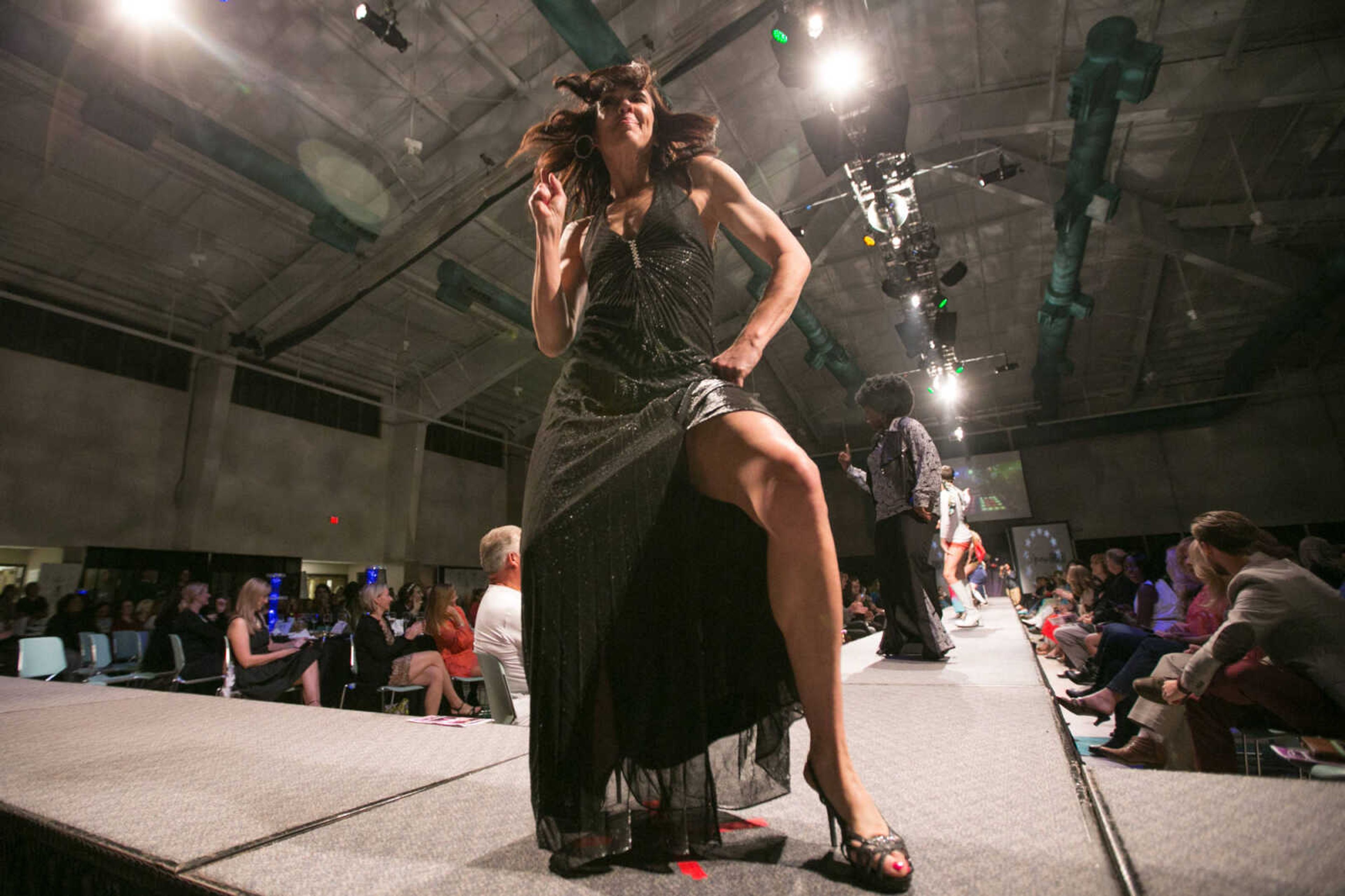 GLENN LANDBERG ~ glandberg@semissourian.com


Members of the On Cue dance performance take to the stage during the VintageNOW fashion show at the Osage Centre on Saturday, October 24, 2015. Proceeds benefited the Safe House for Women.