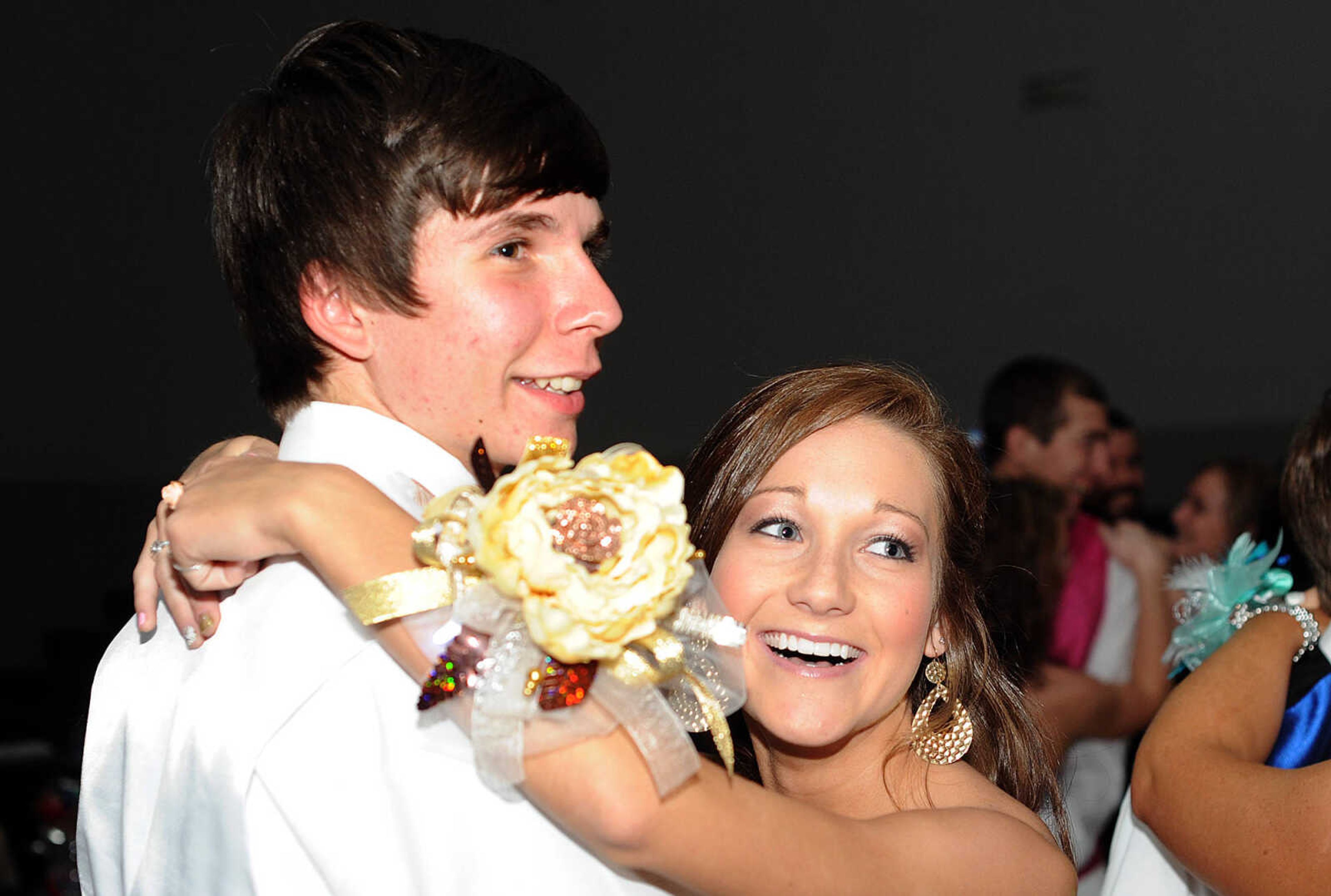 LAURA SIMON ~ lsimon@semissourian.com

Oran High School held its prom Saturday night, April 12, 2014, inside the school's gymnasium.