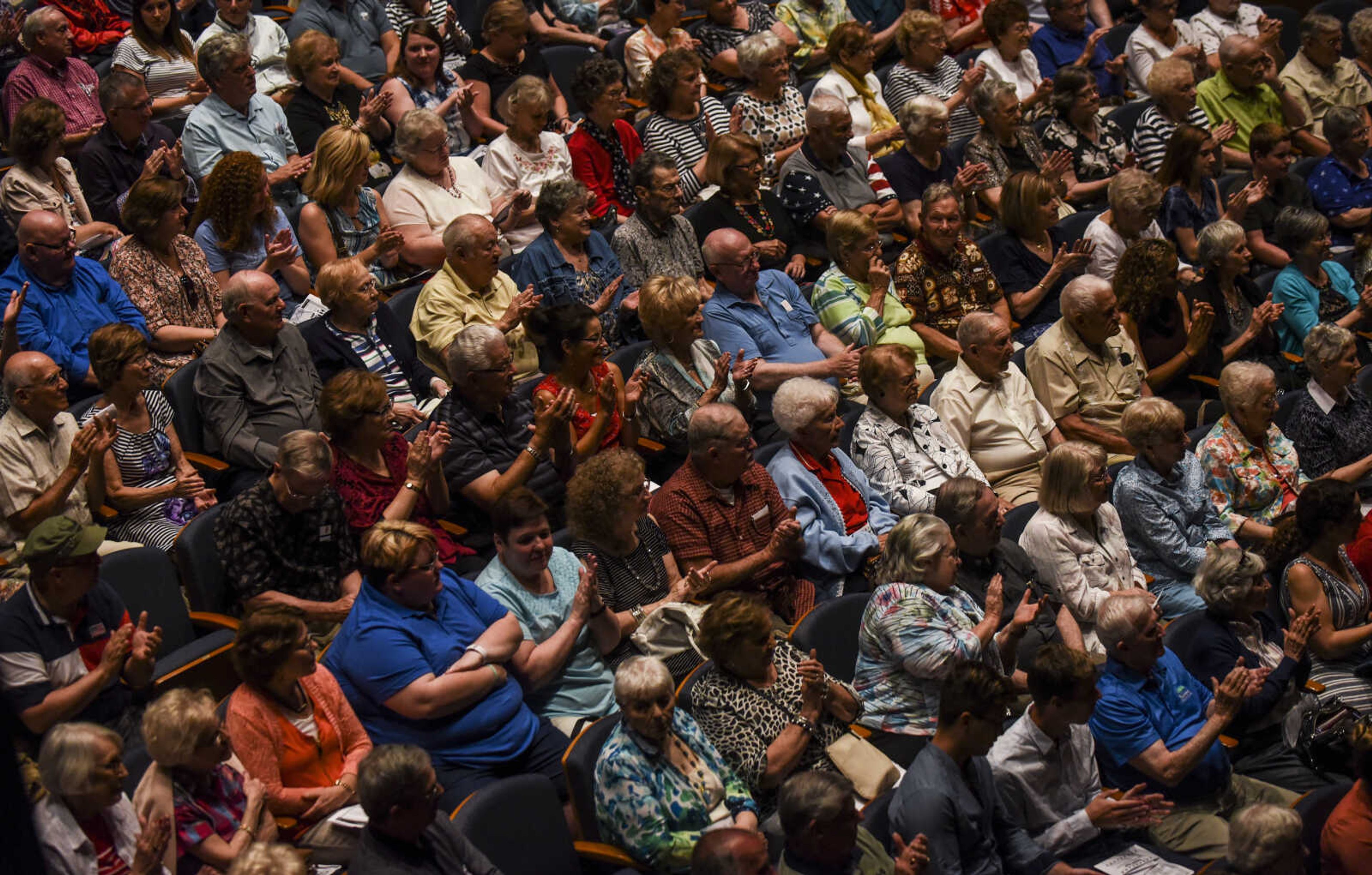 The USO Show featuring the Jerry Ford Orchestra Friday, July 6, 2018 in the Donald C. Bedell Performance Hall at the River Campus in Cape Girardeau.