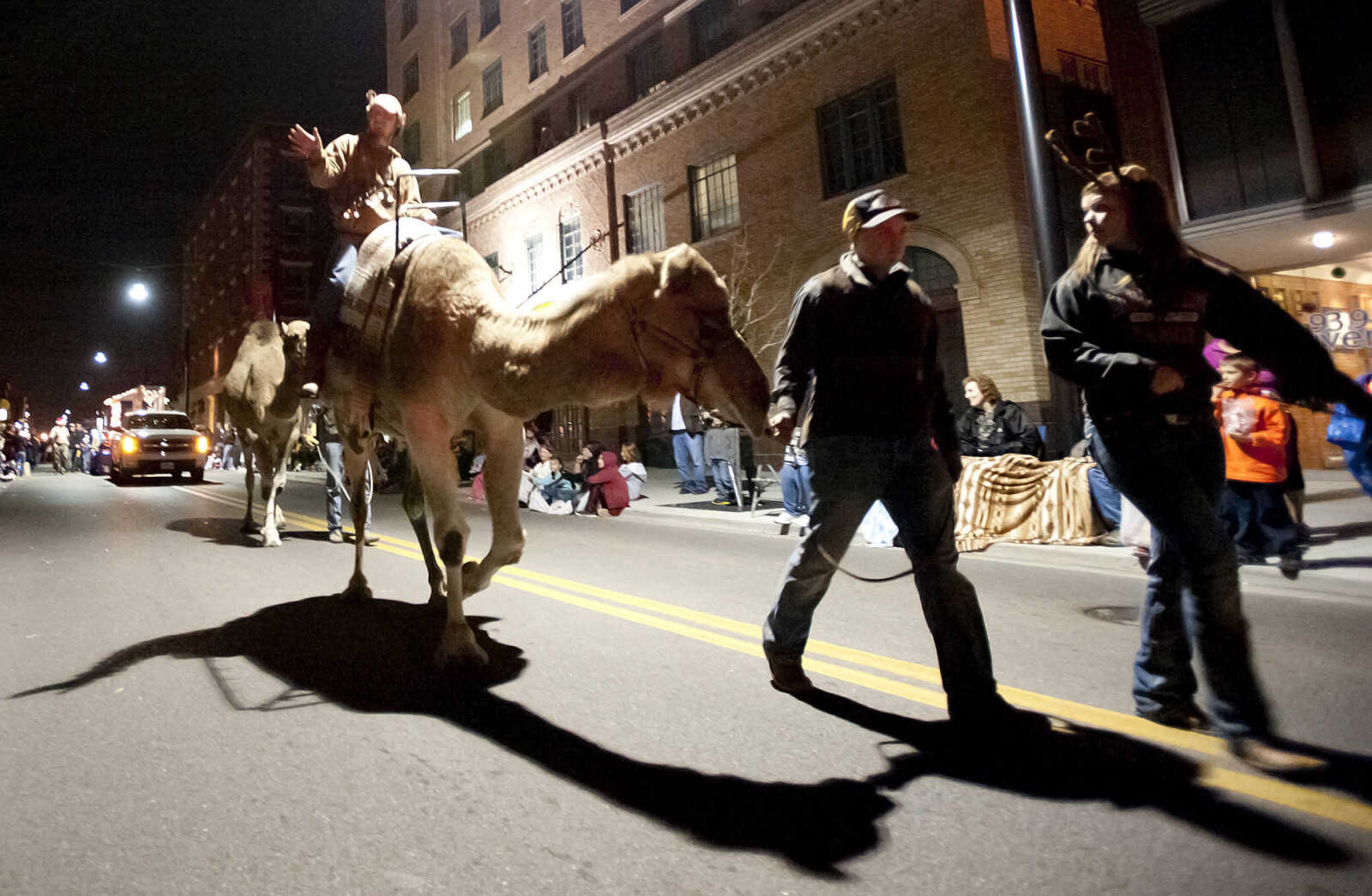 The 22nd Annual Parade of Lights Sunday, Dec. 1, in Cape Girardeau. The parade started at Capaha Park making its way down Broadway and Main Street. The theme for this year's parade was ŇChristmas Fun for Everyone.Ó