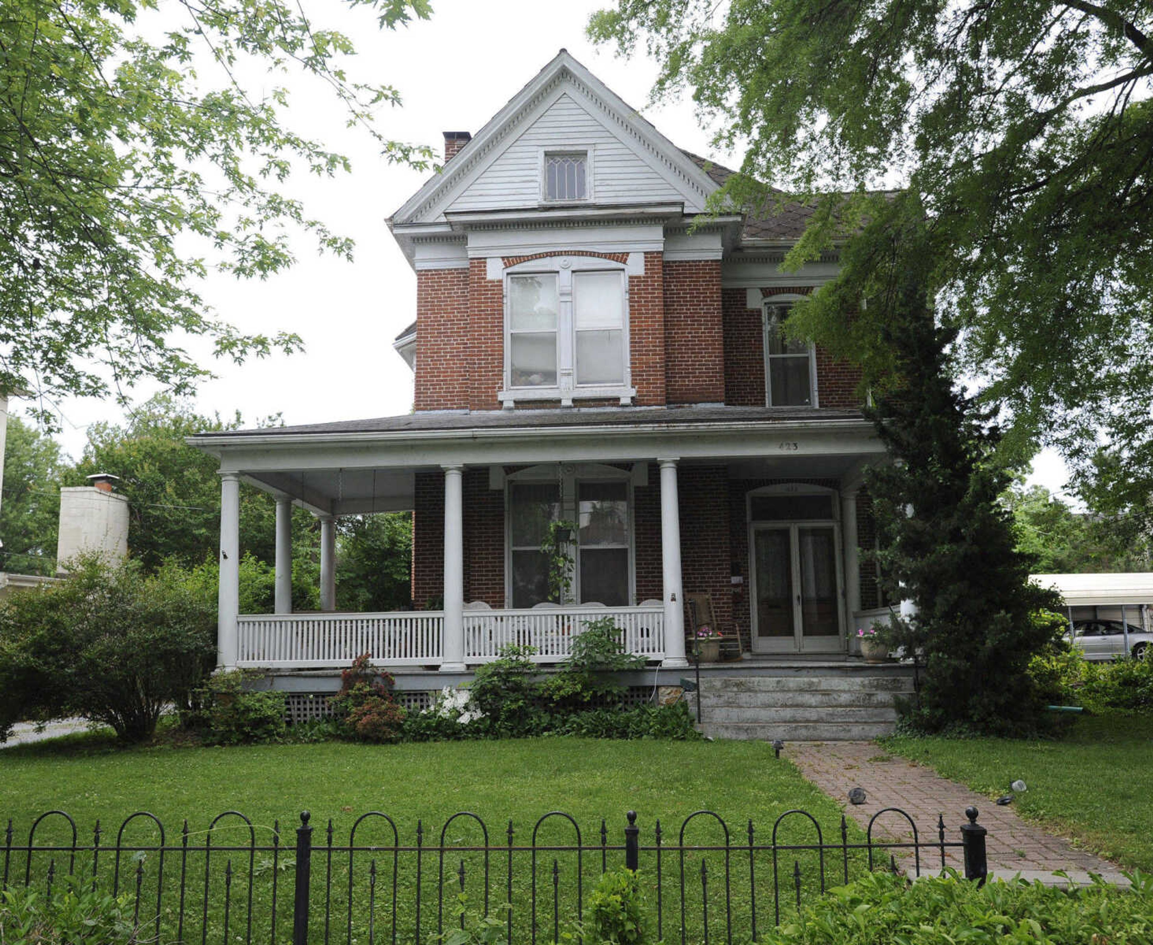 The Whitelaw House, 423 Themis, is a three-story Victorian house built in 1890 by lawyer Robert Whitelaw and his wife, the former Katie Block. Whitelaw served two terms as Cape Girardeau County's prosecuting attorney, and part of one term as U.S. congressman.