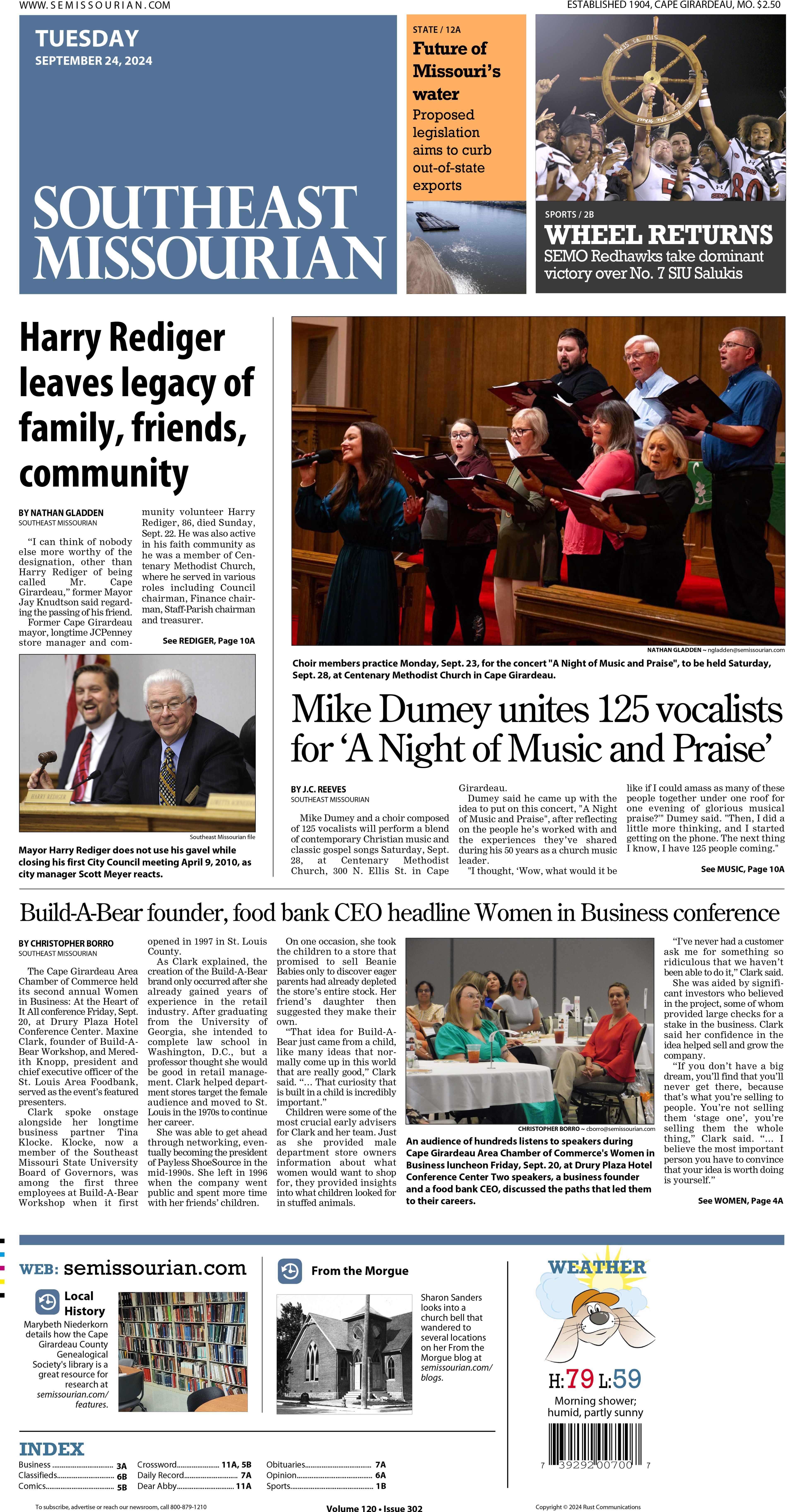 Tuesday, September 24, 2024: E-Edition