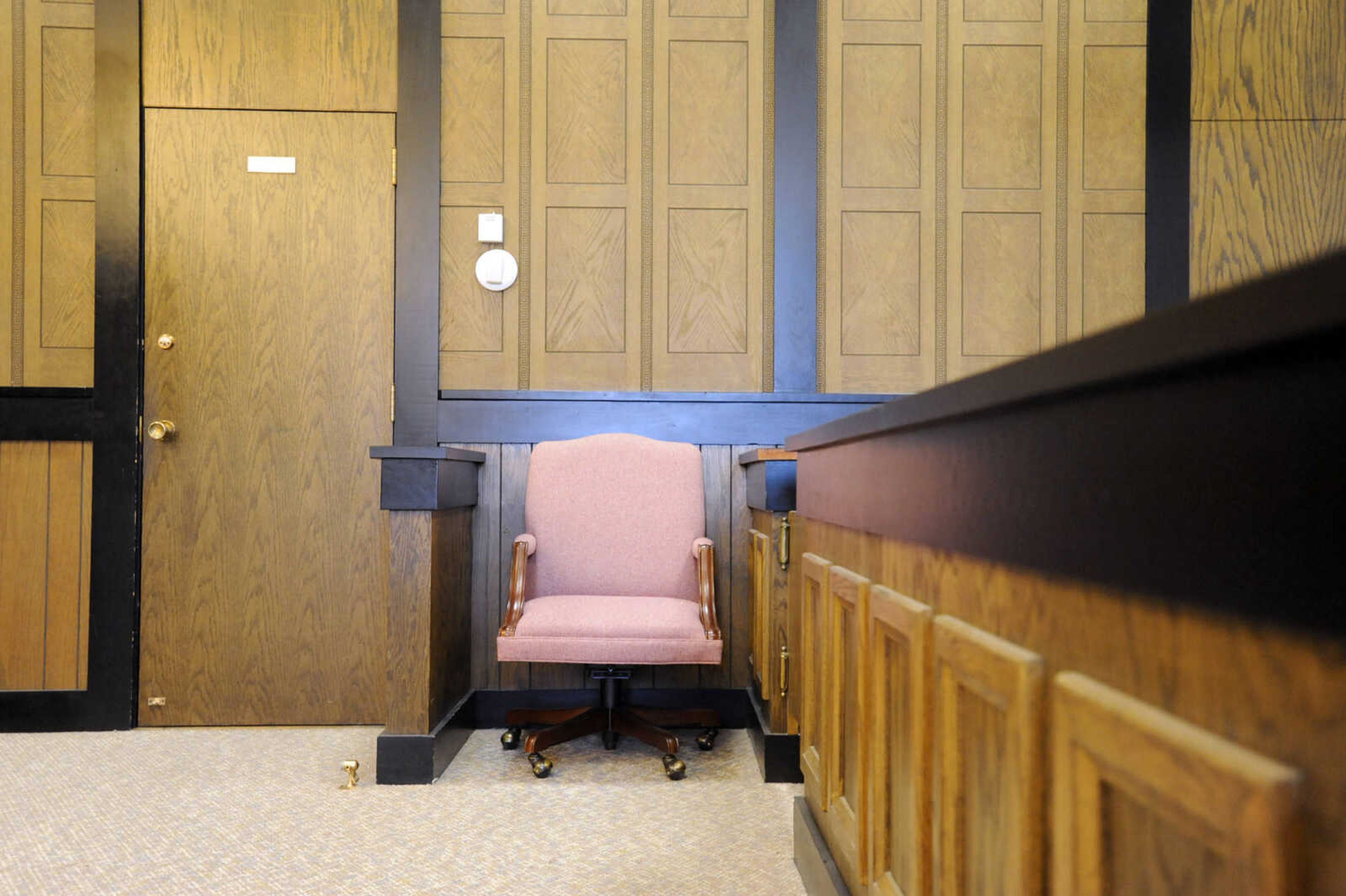 LAURA SIMON ~ lsimon@semissourian.com

The courtroom inside of the Cape Girardeau County Courthouse in Jackson, Missouri, Wednesday, Feb. 18, 2015.