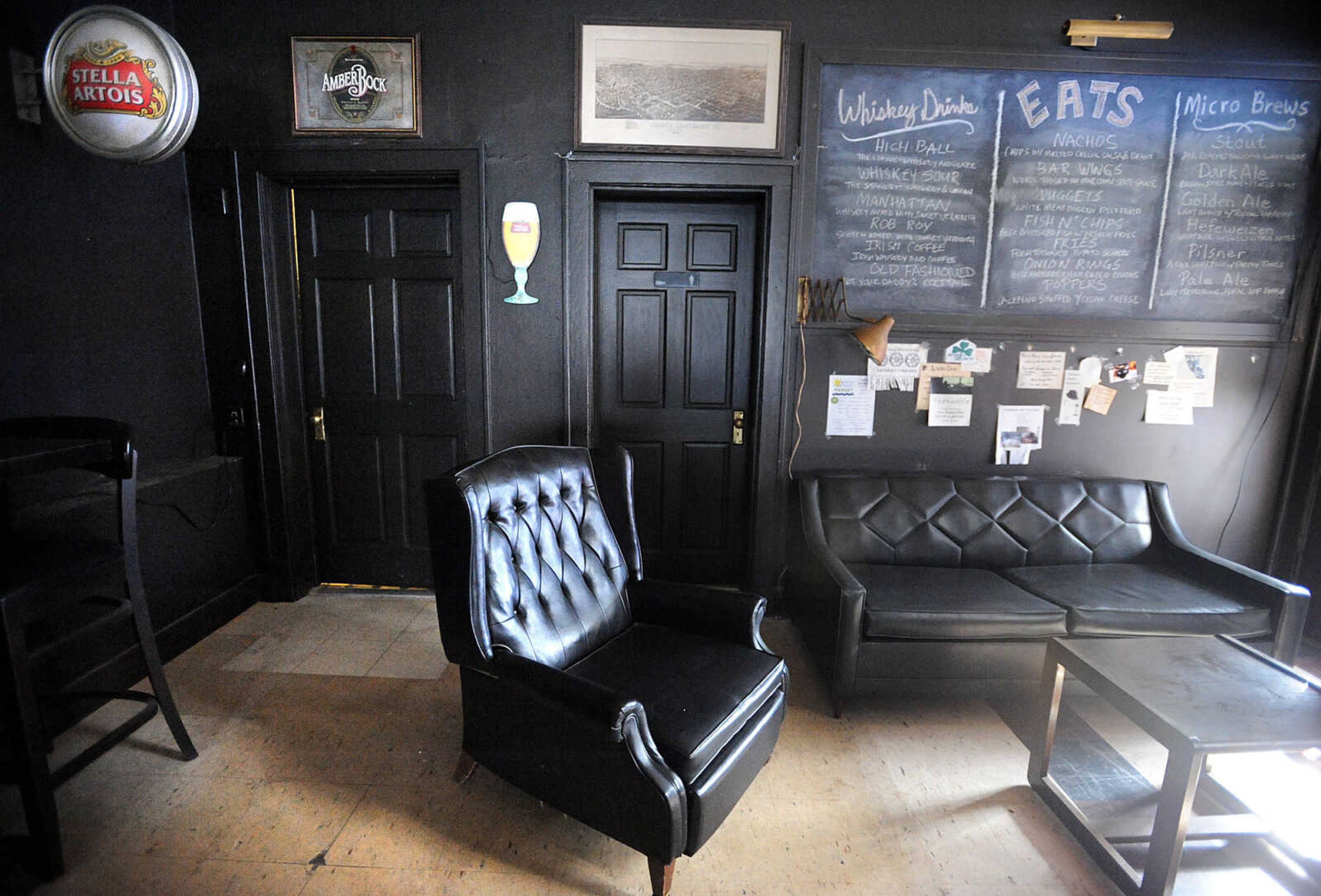 LAURA SIMON ~ lsimon@semissourian.com

A look at the inside of The Bar, which is owned by Nick Dunne and his sister Go in the movie "Gone Girl."