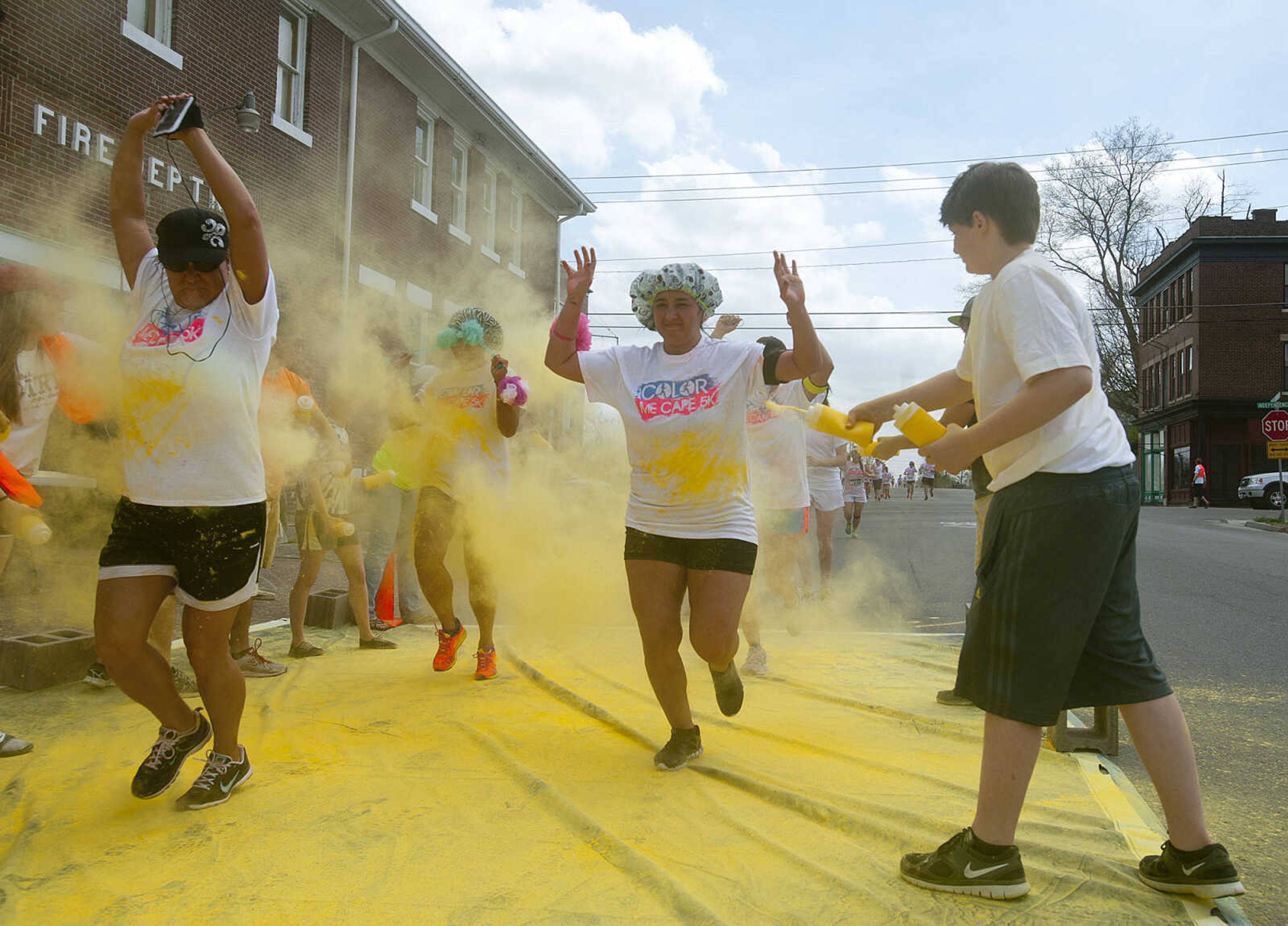 ADAM VOGLER ~ avogler@semissourian.com
The Color Me Cape 5k Saturday, April 12, in Cape Girardeau.