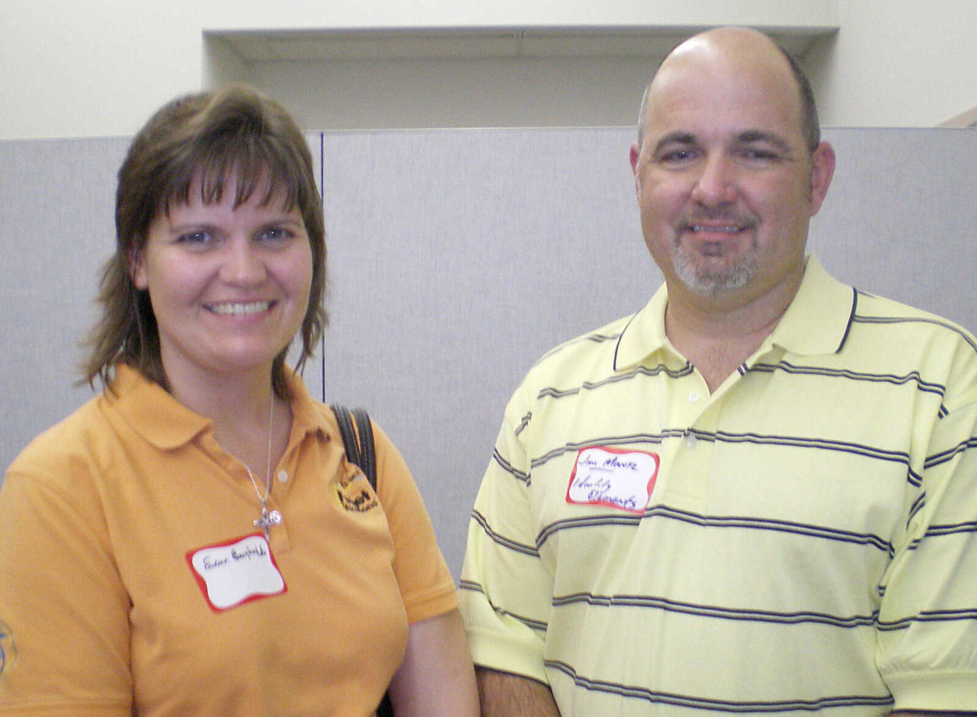 Susan Berghoff and Jim Mantz at Jackson Chamber After Hours.