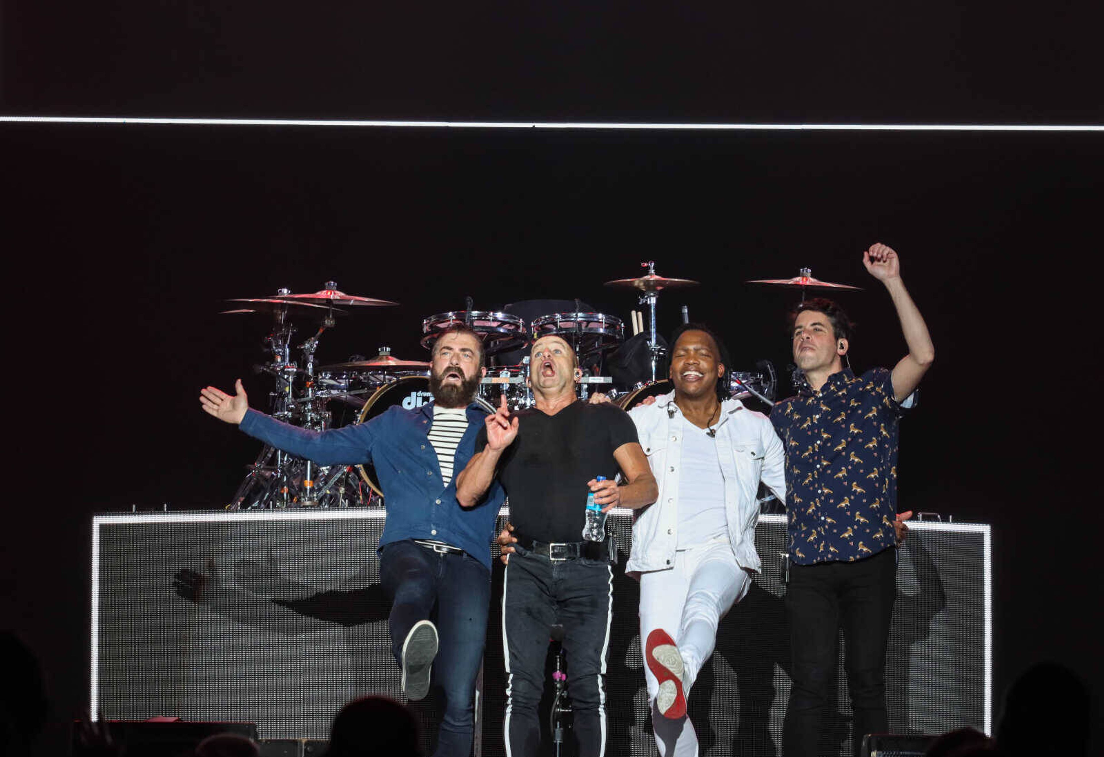 Newsboys perform at the “Step into the Light Tour” on Nov. 12, 2021, at the Show Me Center in Cape Girardeau.
