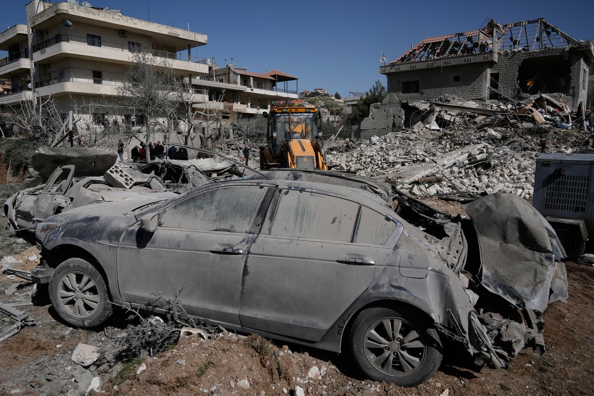 Israeli airstrikes in eastern Lebanon kill 8 Hezbollah membe...