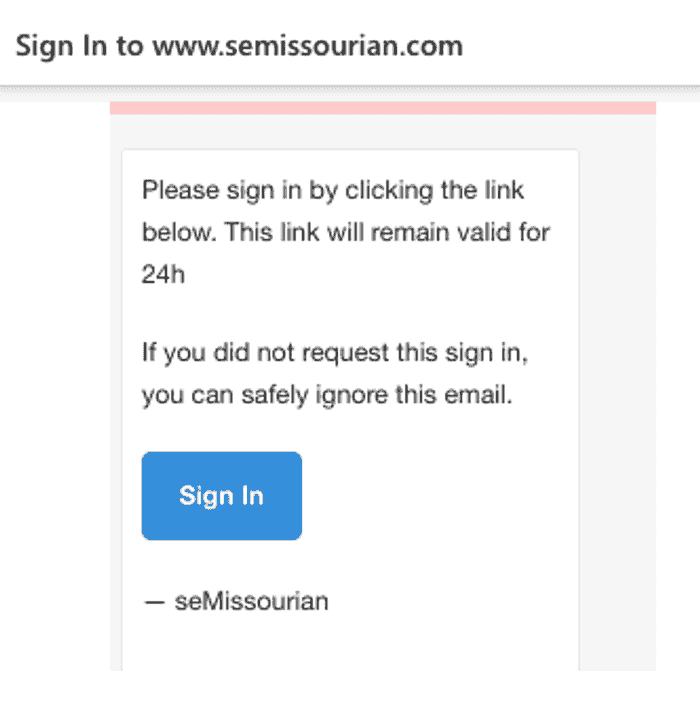 IMPORTANT:  The link is single use only.  Once clicked on, the link cannot be used again. Further clicks will show an error message.  You will need to repeat Steps 1 & 2 to send a new verification email to yourself or a family member, etc.