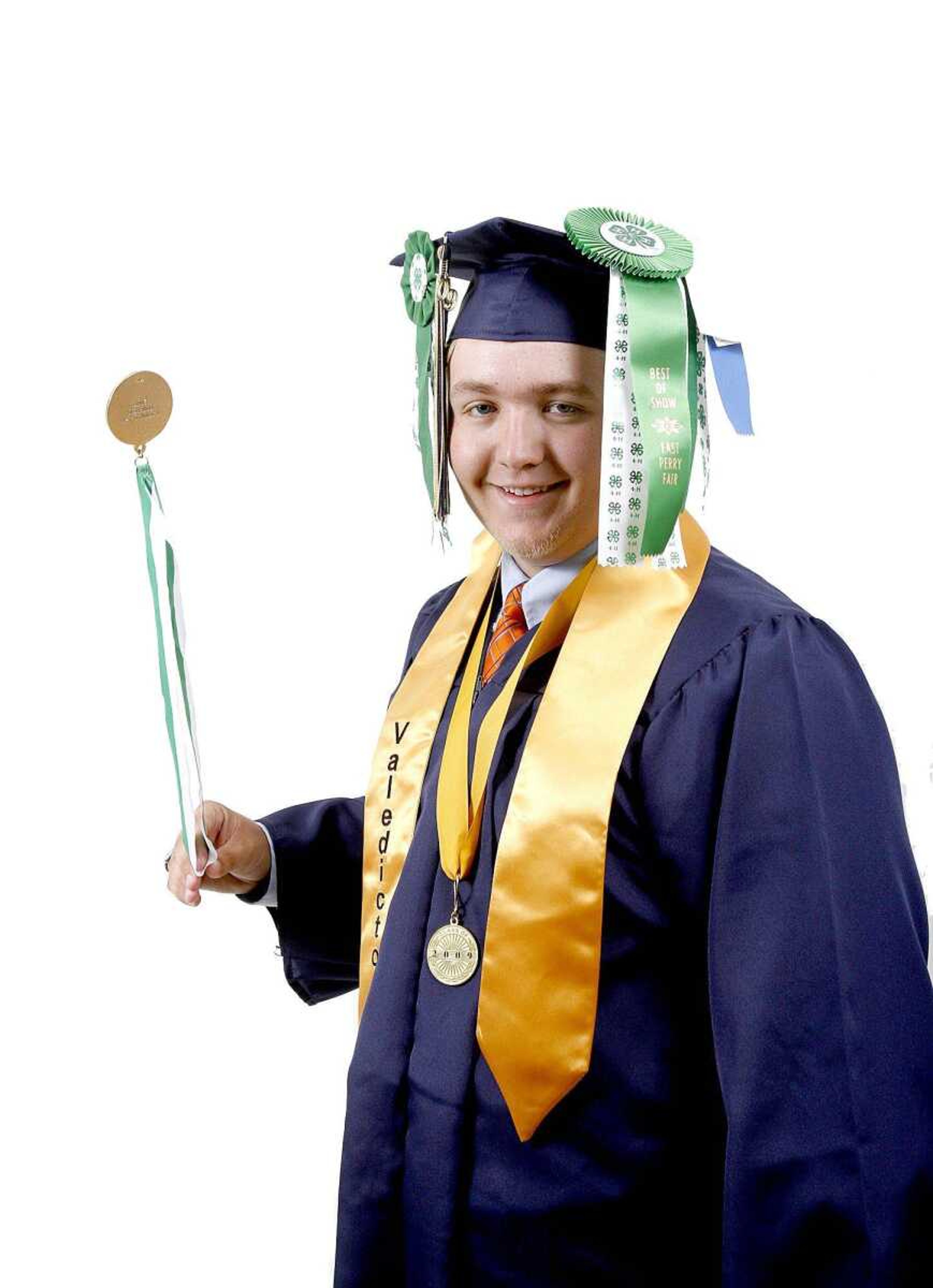 Jarod Koenig is the valedictorian for Saxony. (Elizabeth Dodd)