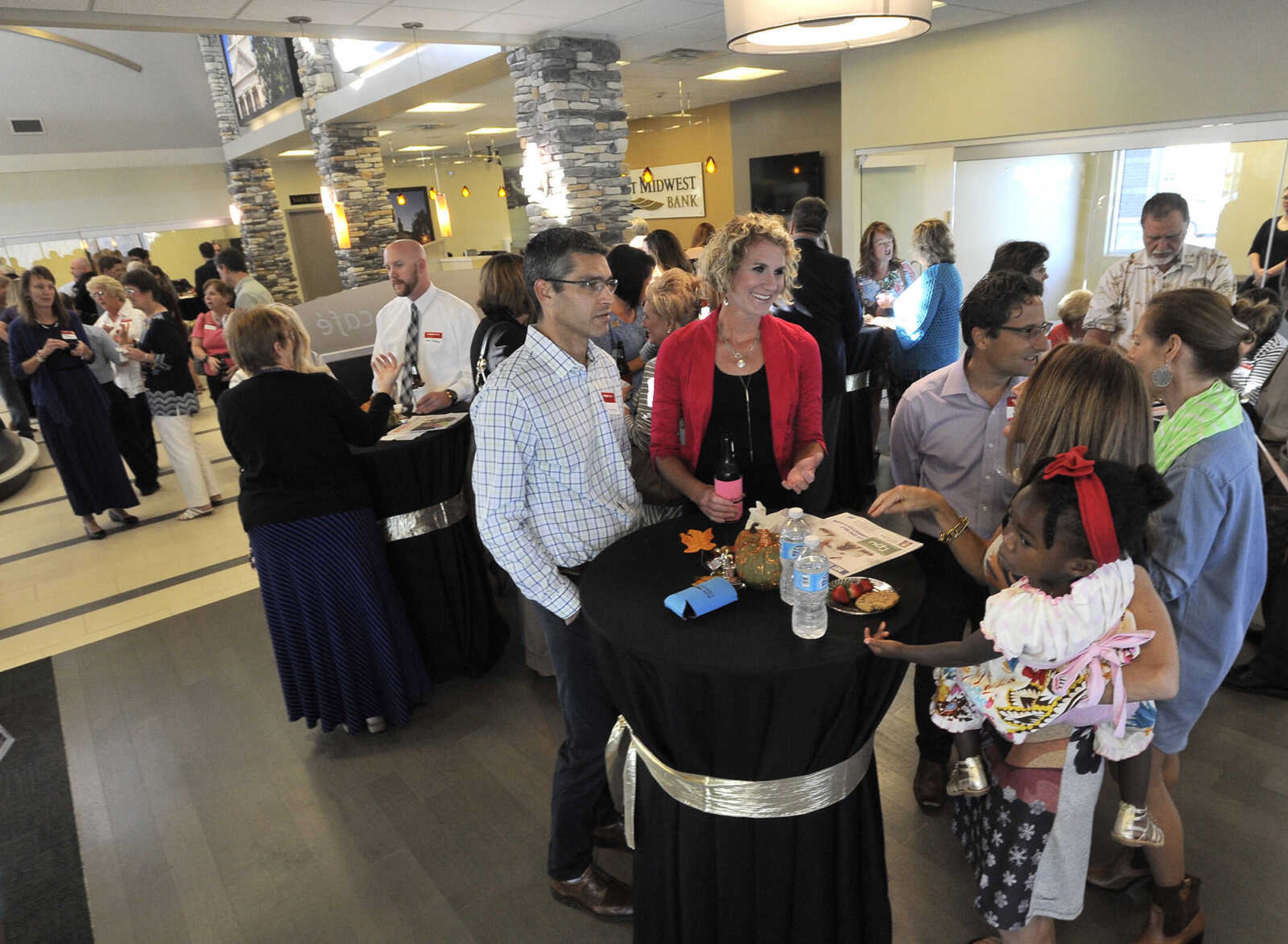 FRED LYNCH ~ flynch@semissourian.com
The Business Today Newsmakers awards reception Wednesday, Sept. 6, 2017 at First Midwest Bank in Cape Girardeau.