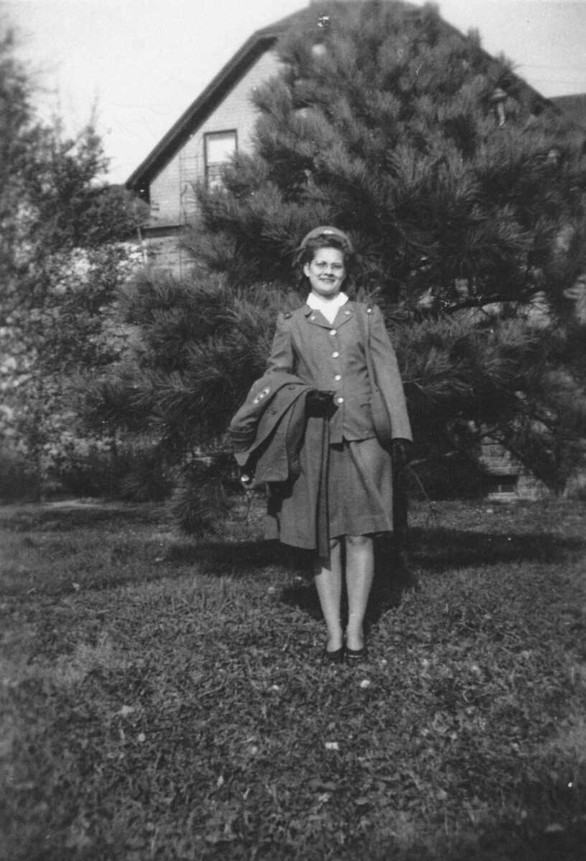 Emalyn Fritzler before her Cadet Nurse Corps induction in 1945. (submitted photo)