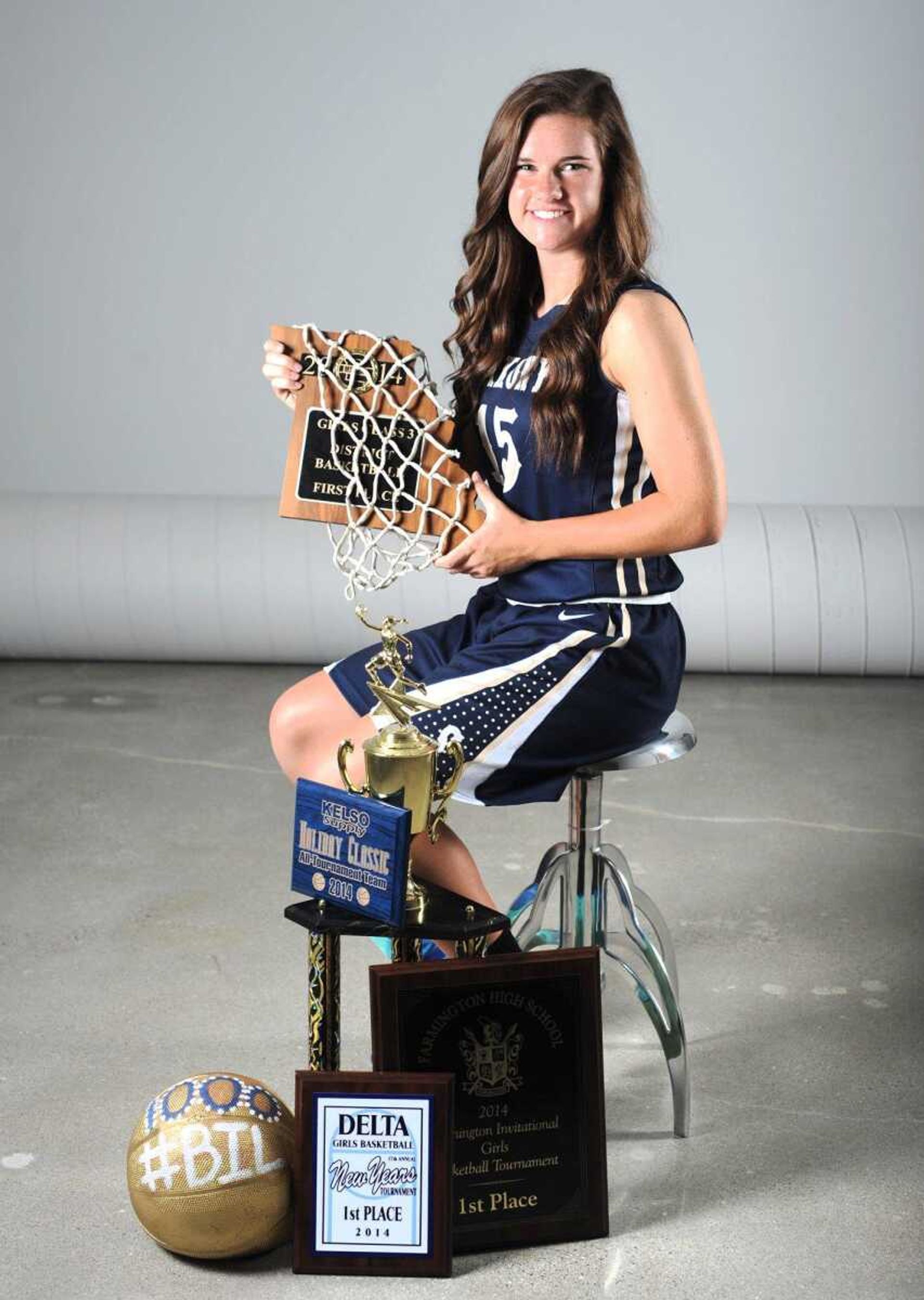 2015 All-Missourian girls basketball - Brianna Mueller - Saxony Lutheran High School (Laura Simon)