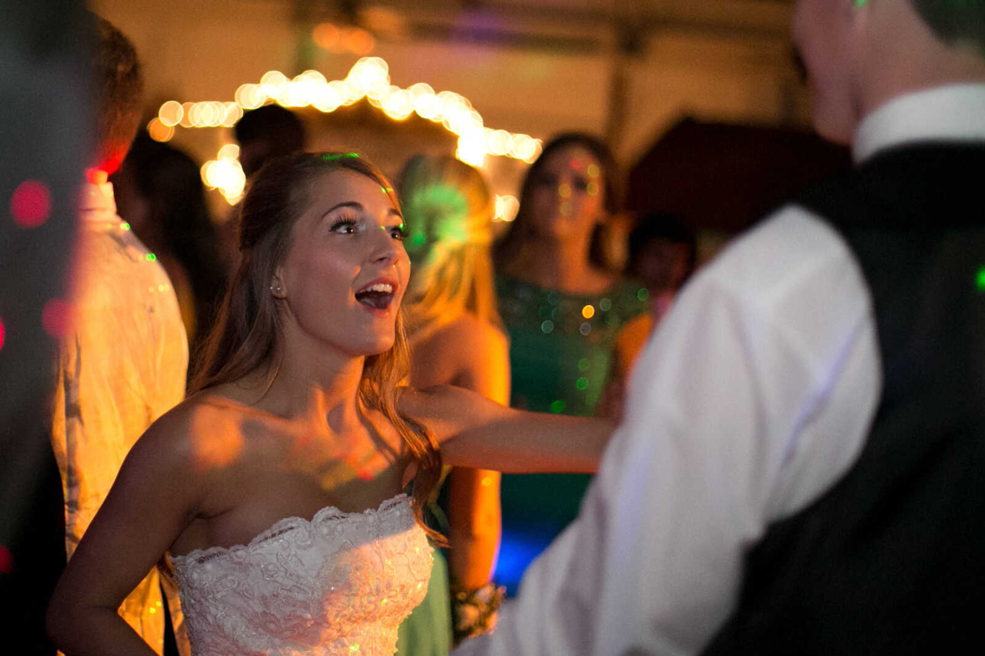 GLENN LANDBERG ~ glandberg@semissourian.com

Students take to the dance floor during the Notre Dame Regional High School prom, "Red Carpet Gala," Friday, April 29, 2016 at Bavarian Halle in Jackson.