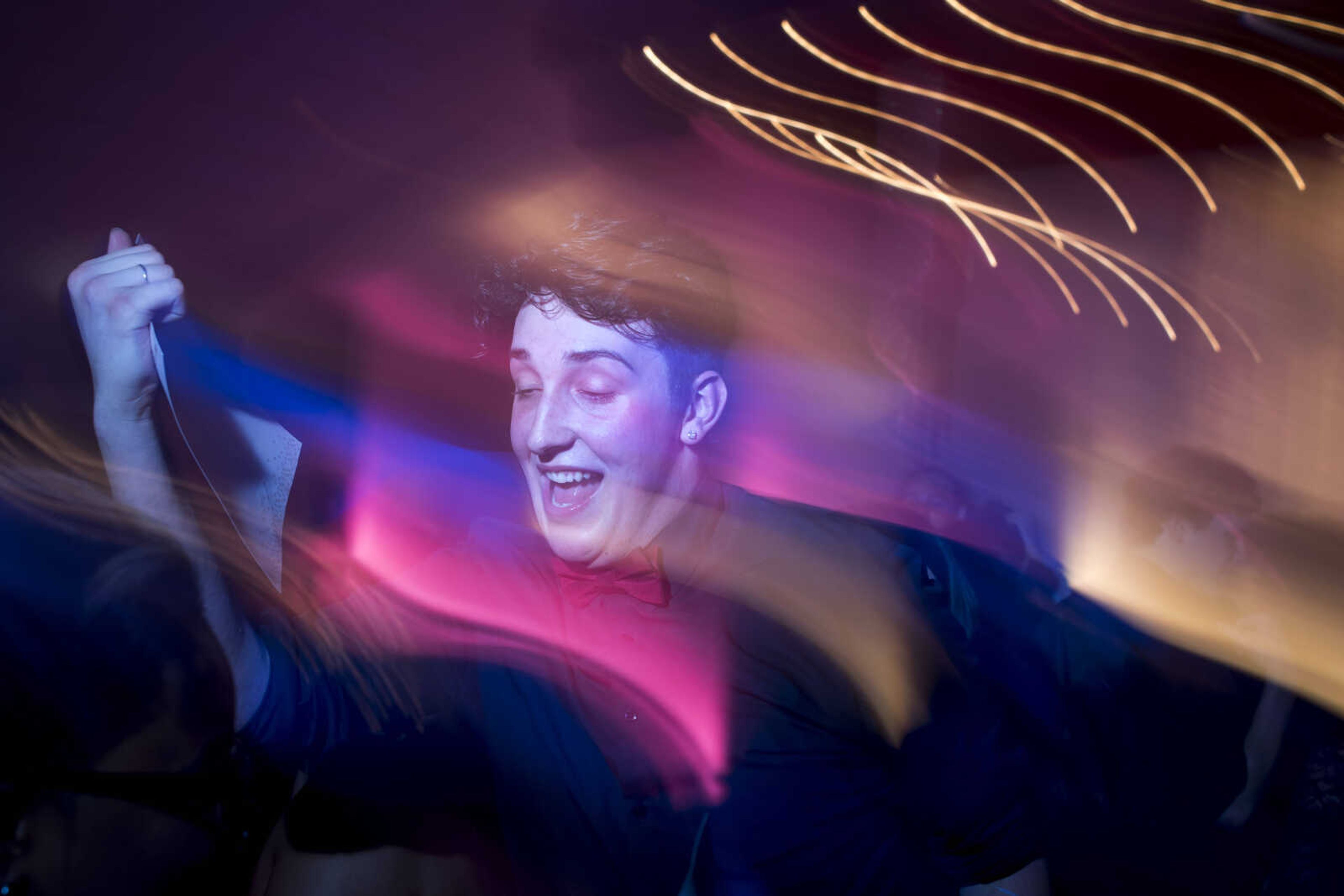 Russell Allen dances during Cape Central High School Prom Saturday, April 27, 2019, at Ray's Banquet Center in Cape Girardeau.