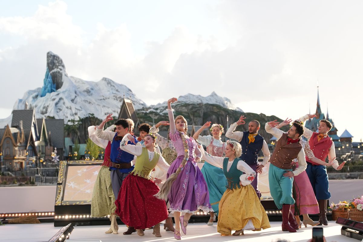 Disney's new CEO opens World of Frozen in Paris as he showca...