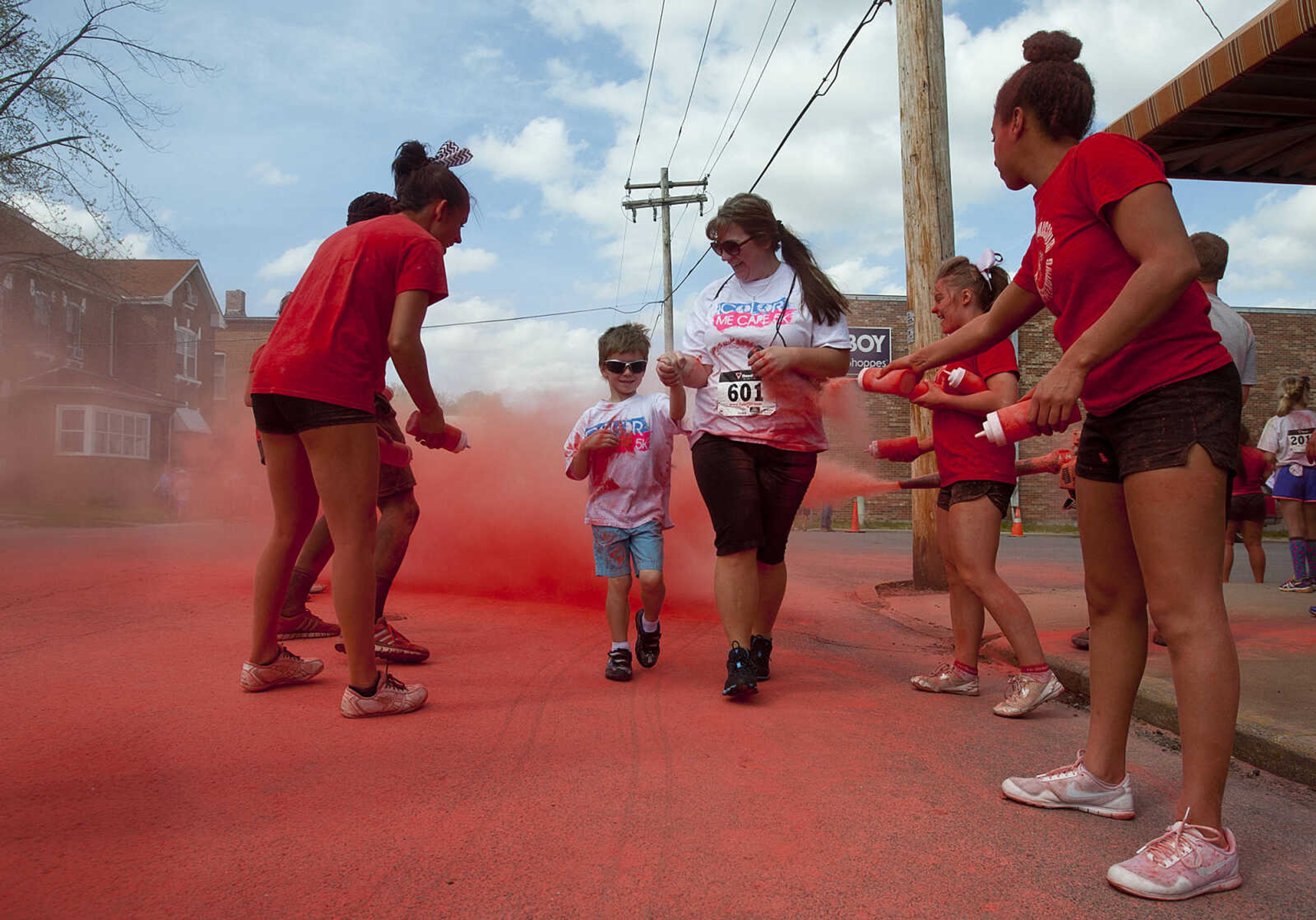 ADAM VOGLER ~ avogler@semissourian.com
The Color Me Cape 5k Saturday, April 12, in Cape Girardeau.