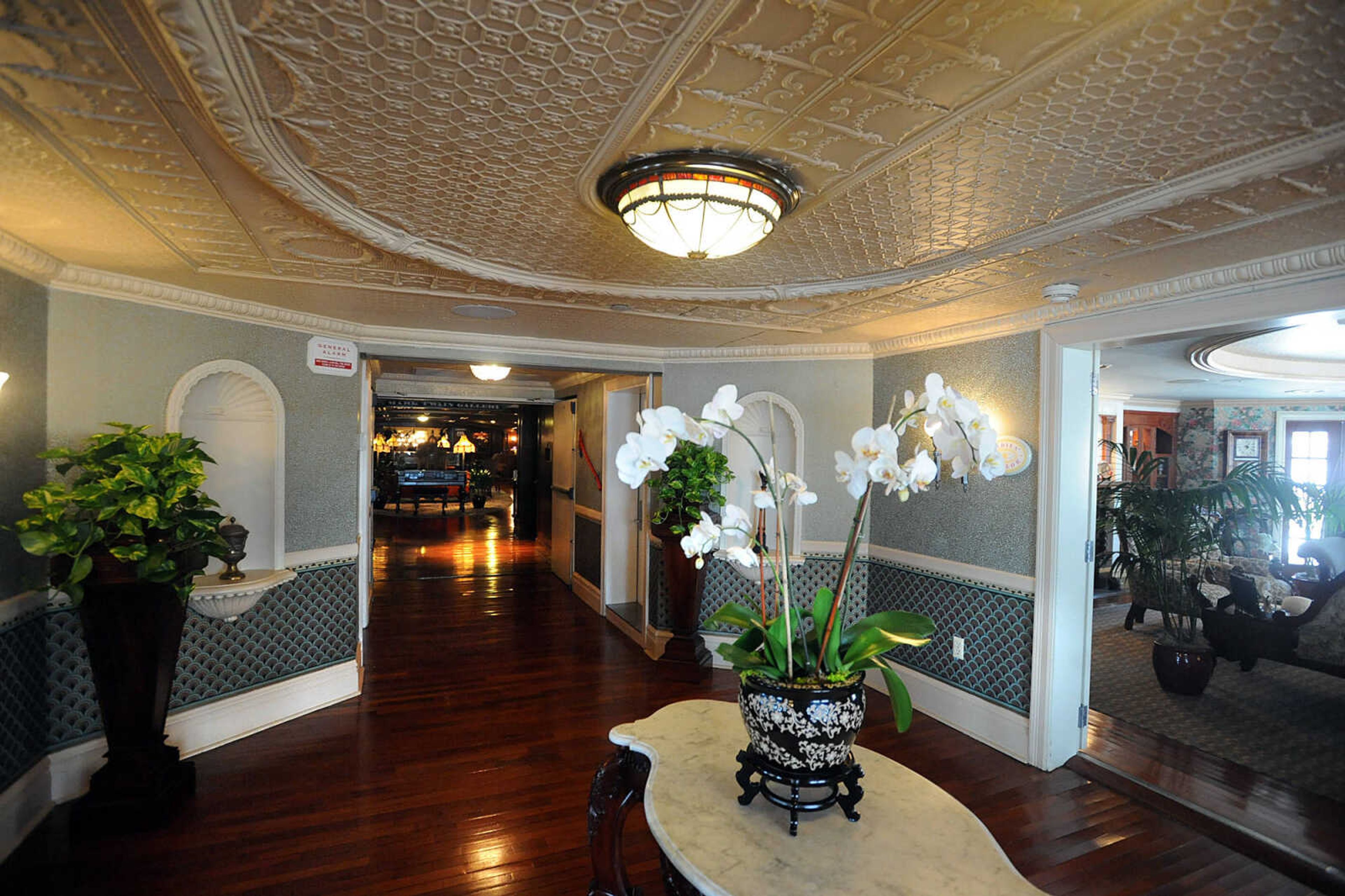 LAURA SIMON ~ lsimon@semissourian.com
The interior of the second deck of the American Queen steamboat Monday, July 2, 2012 in downtown Cape Girardeau.