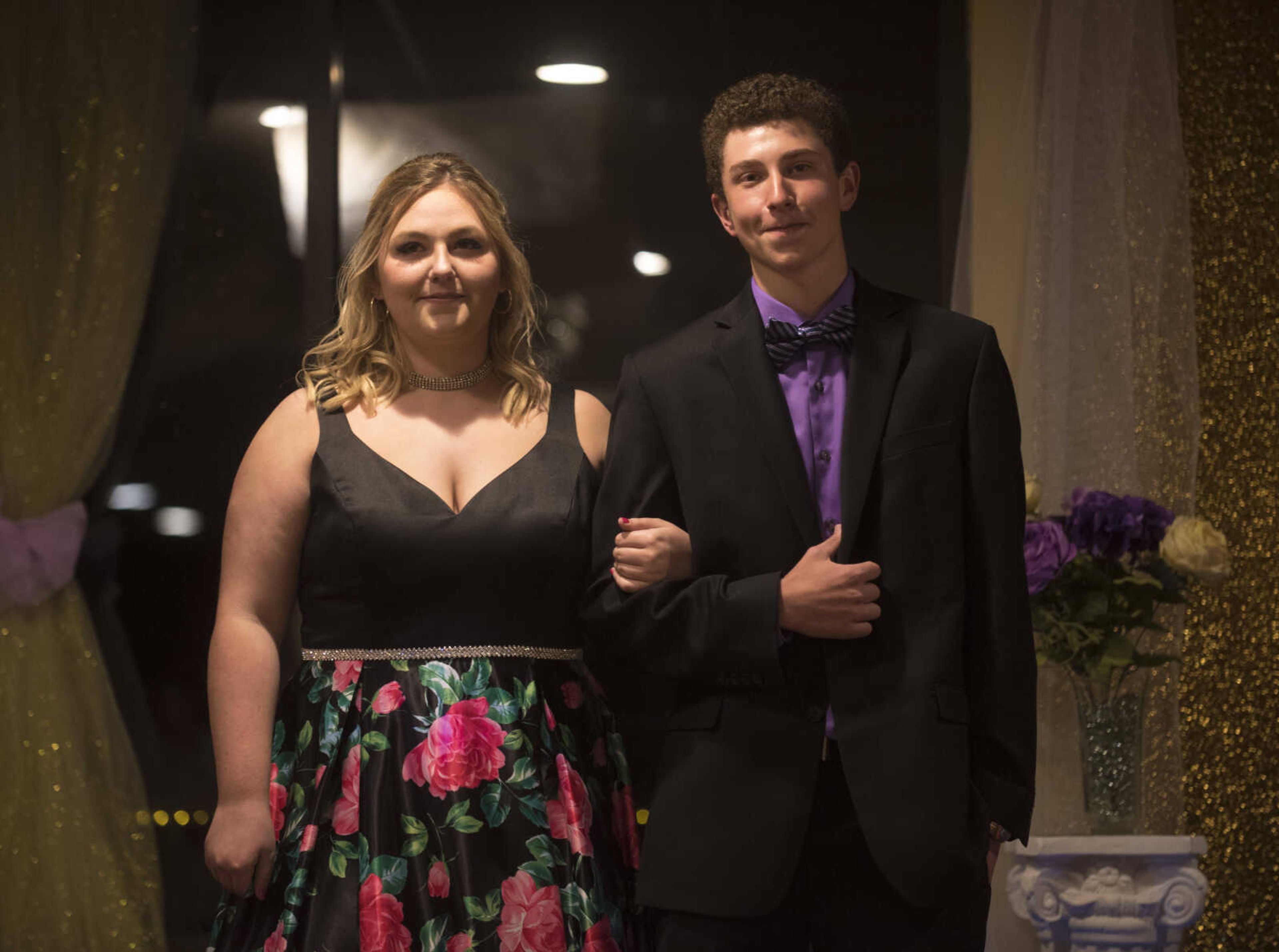 Prom court during the Saxony Lutheran prom Saturday, April 22, 2017 at the Elk's Lodge in Cape Girardeau.