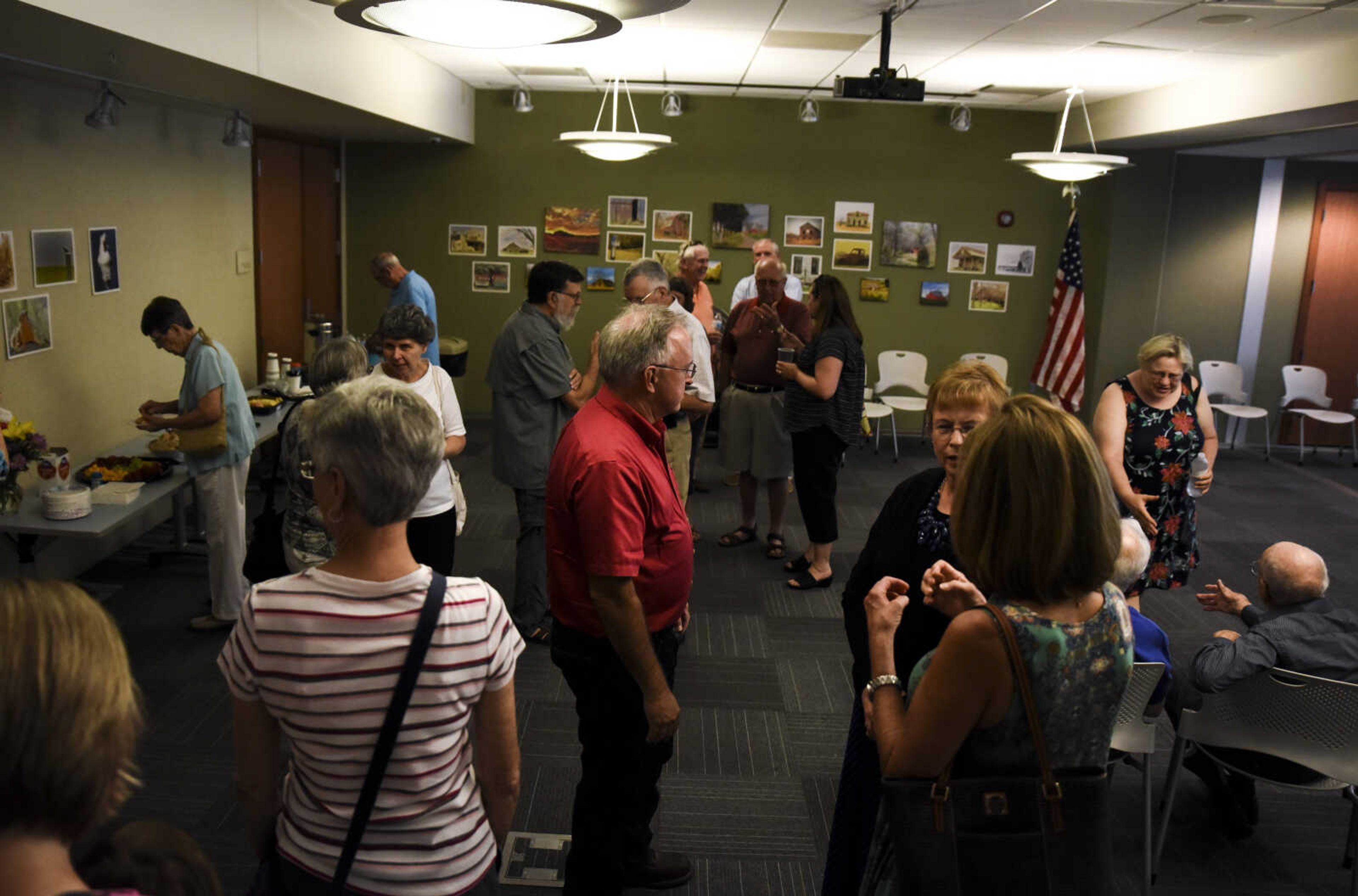 Betty Martin's retirement open house Friday, July 13, 2018 at the Cape Girardeau Public Library.