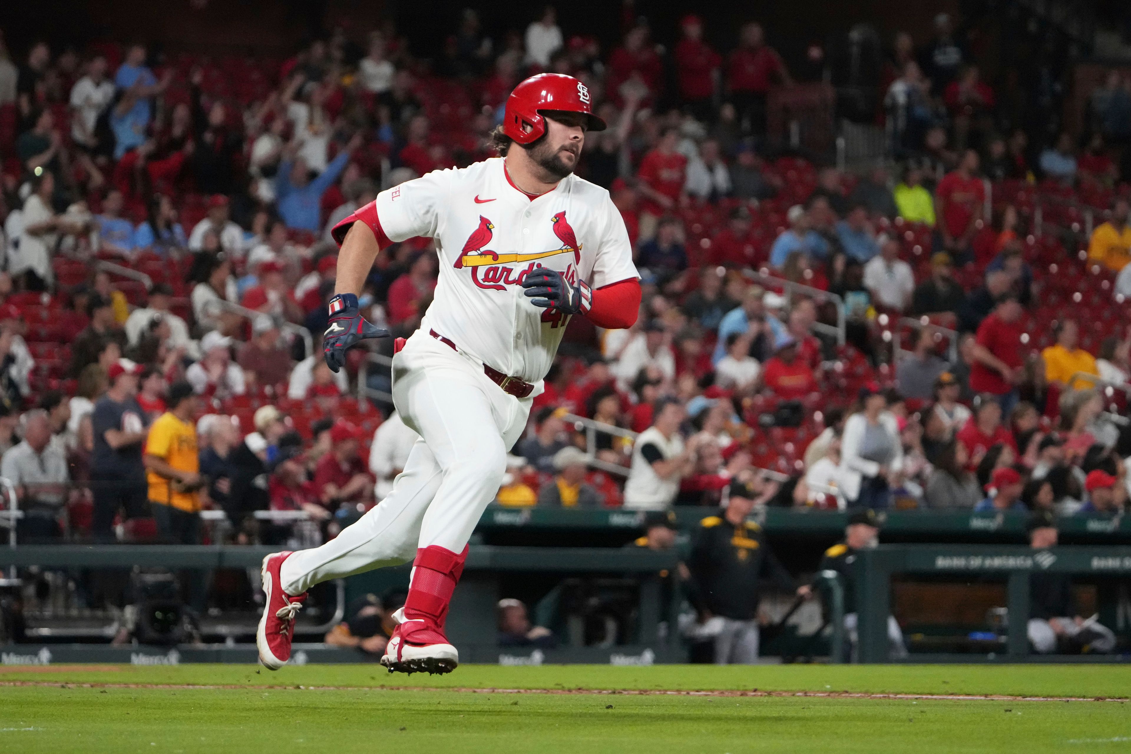 Burleson's double lifts Cardinals past Pirates 2-1; Skenes' troubles against St. Louis continue