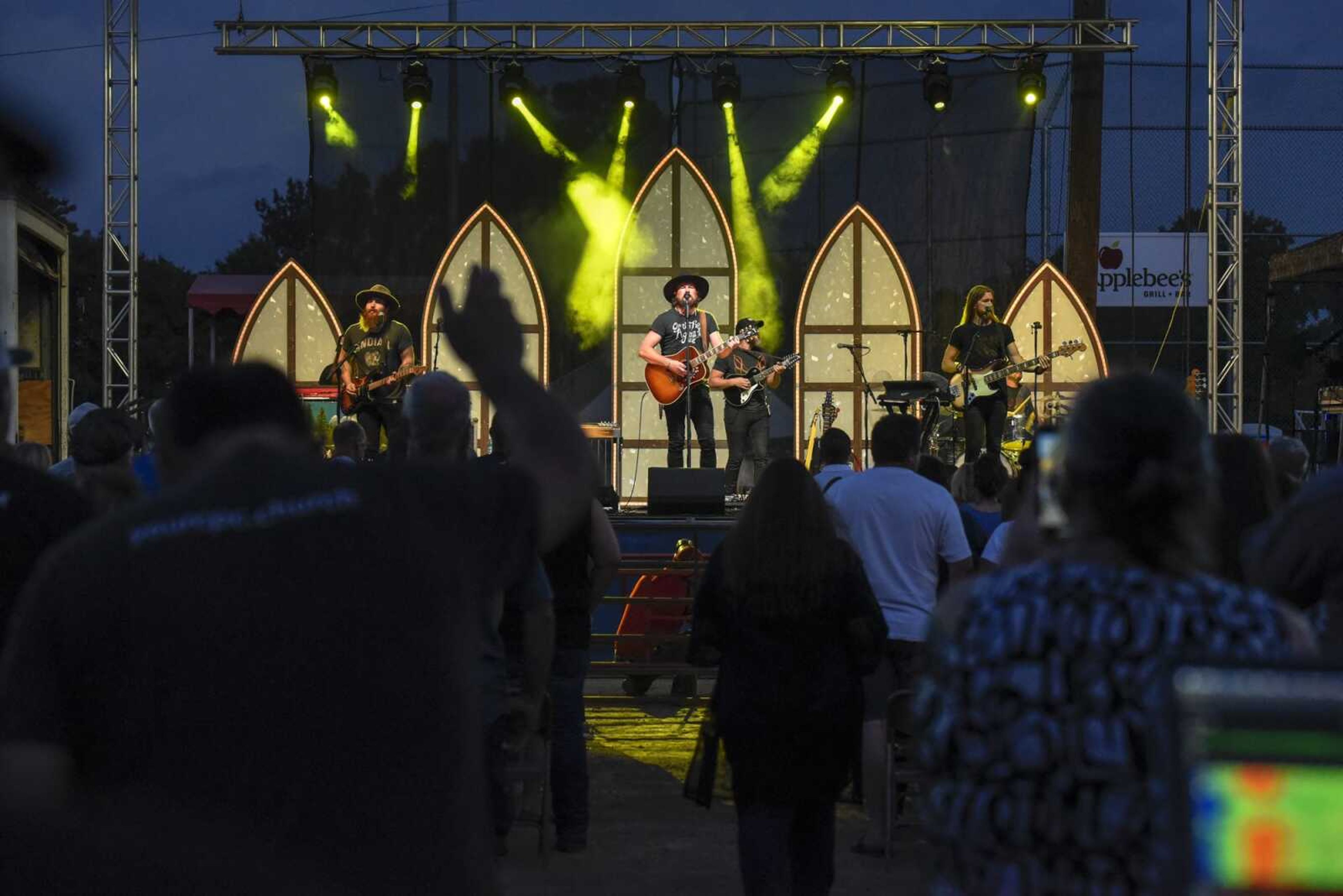 Zach Williams performs during the SEMO district fair Tuesday, Sept. 14, 2021 at Arena Park in Cape Girardeau.