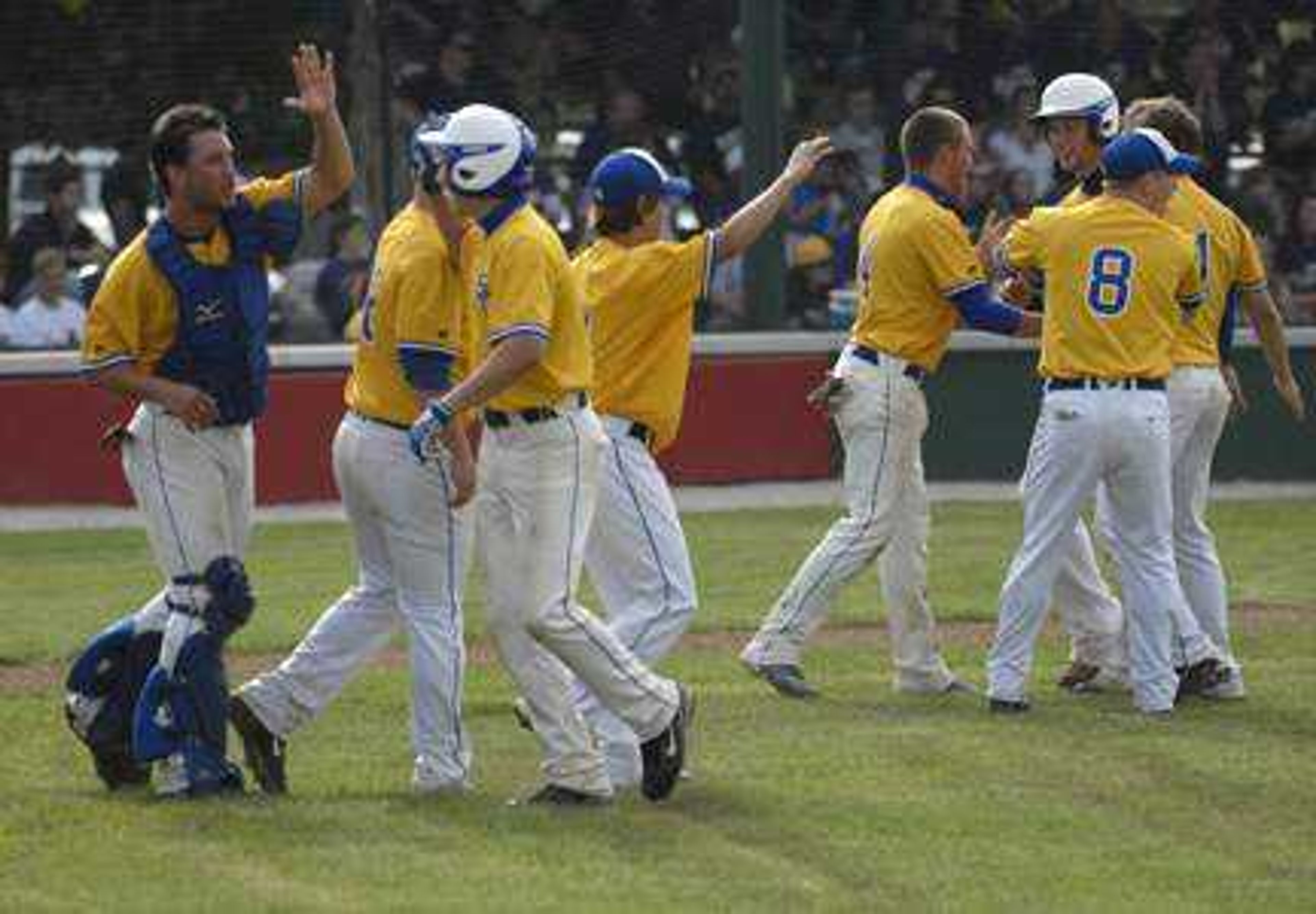 KIT DOYLE ~ kdoyle@semissourian.com
Scott City beat Hallsville 10-0 Wednesday, May 28, 2008, in the Class 2 Semifinal at Meador Park in Springfield.