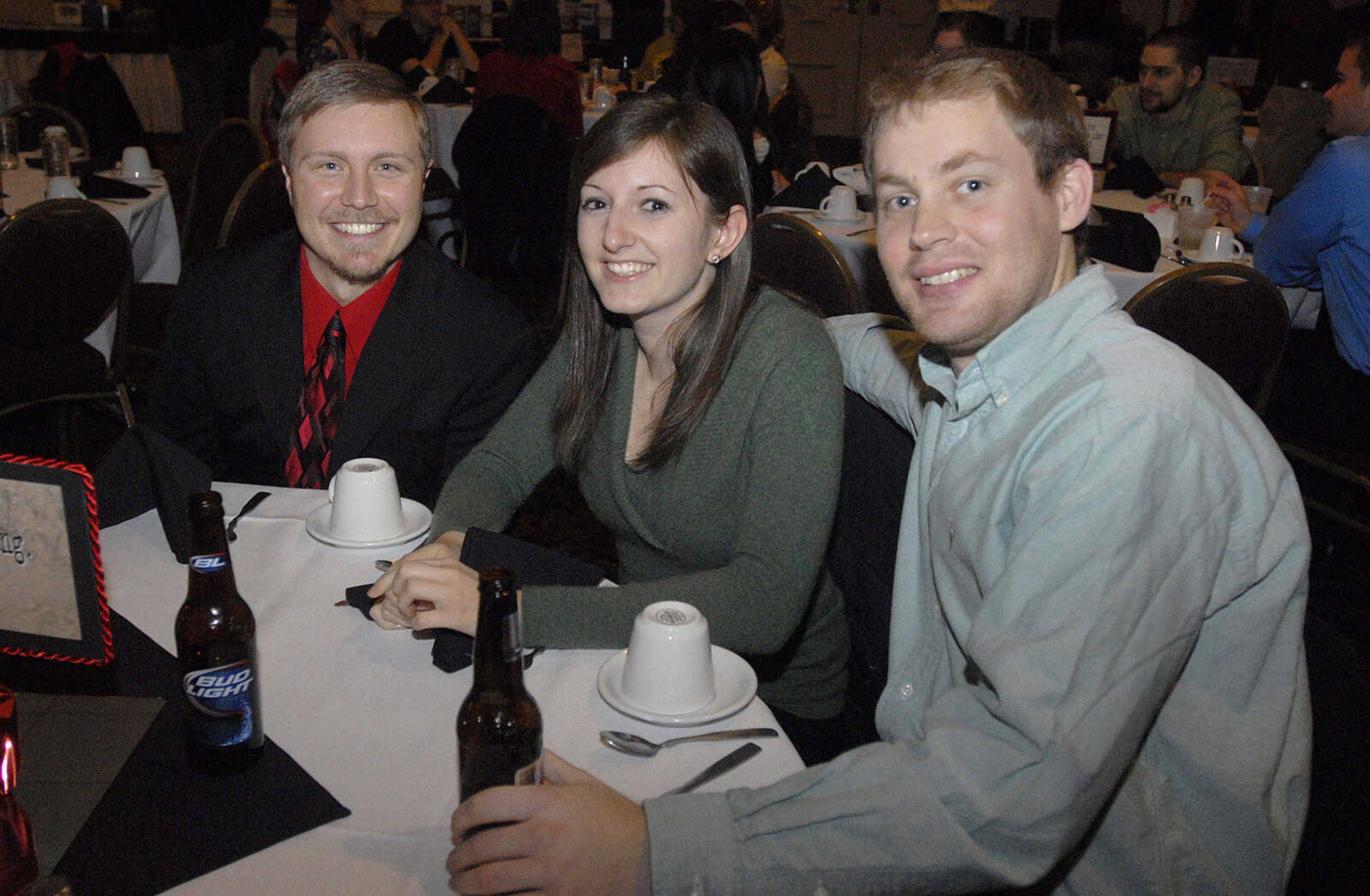 T.J. Smith, Kristen Beaver, and Tony Boren