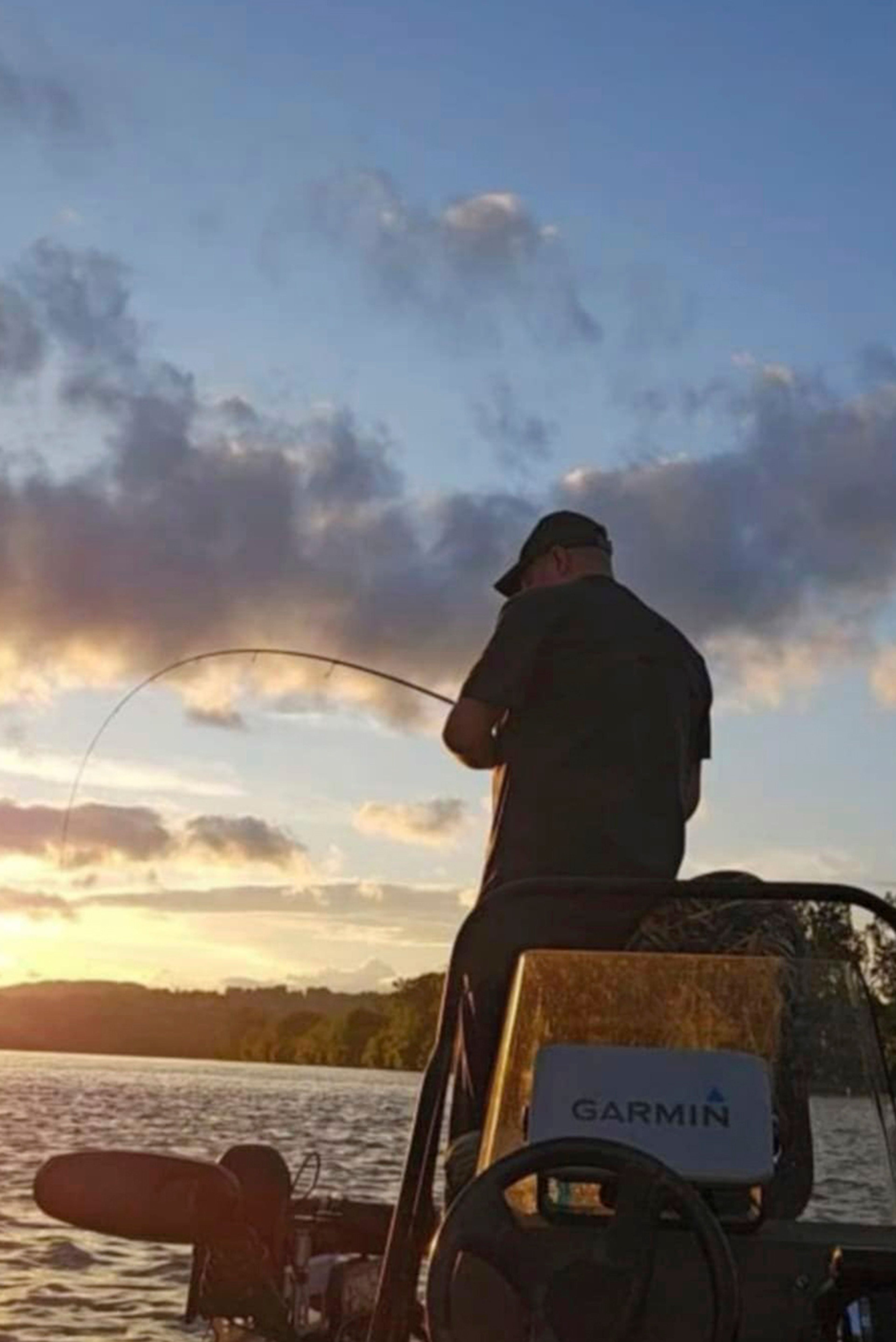 This undated photo shows Boone McCrary, of Greeneville, Tenn., who died after his boat capsized while he was trying to rescue a man trapped in the river during Hurricane Helene. (Laura Harville via AP)