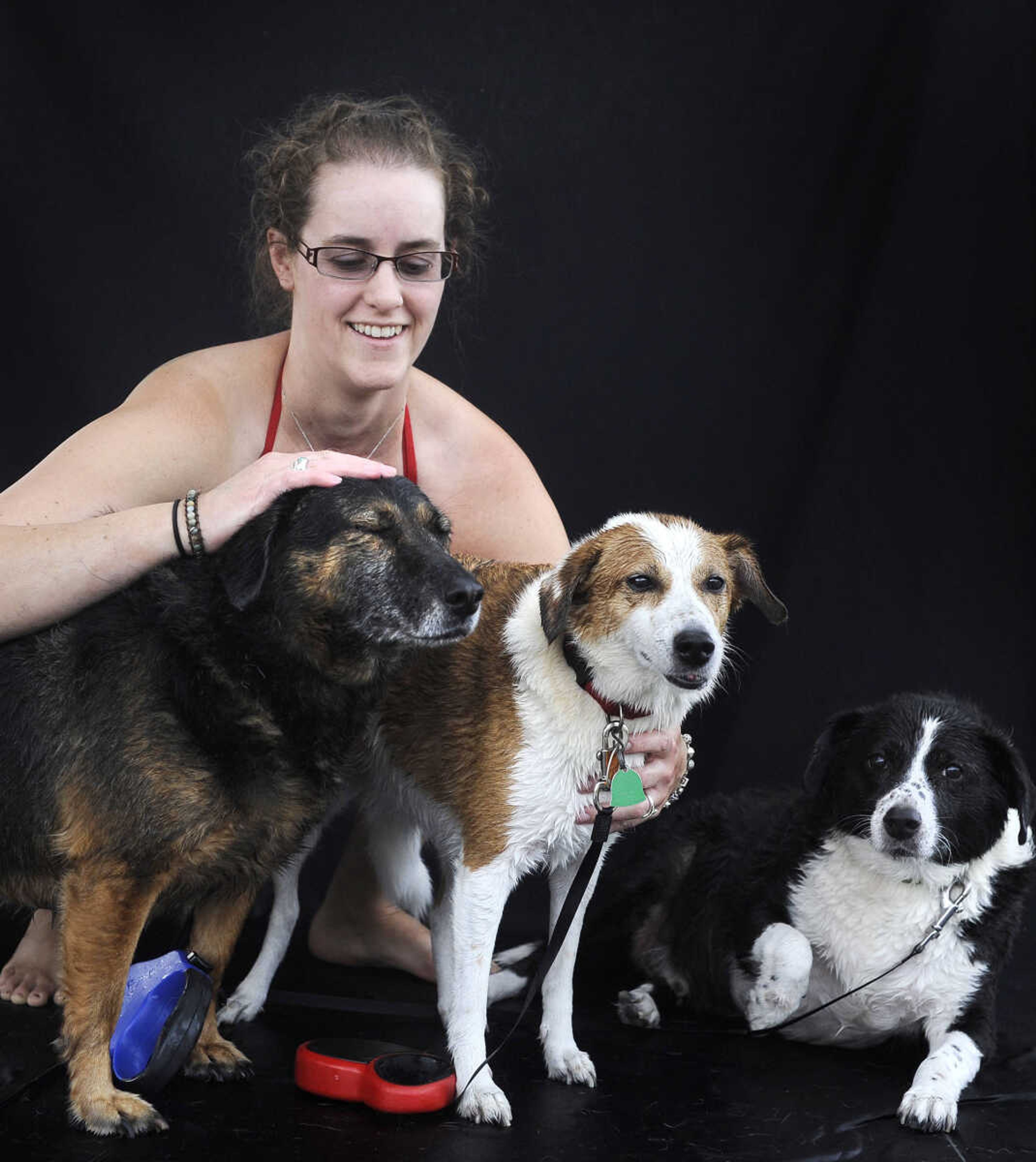 LAURA SIMON ~ lsimon@semissourian.com

Doggy Swim Day at Cape Splash, Sunday, Sept. 27, 2015, in Cape Girardeau. Leashed dogs got to swim and play in the lazy river and swimming pools with their owners. Proceeds from event benefit the Cape Girardeau Parks and Recreation Foundation.