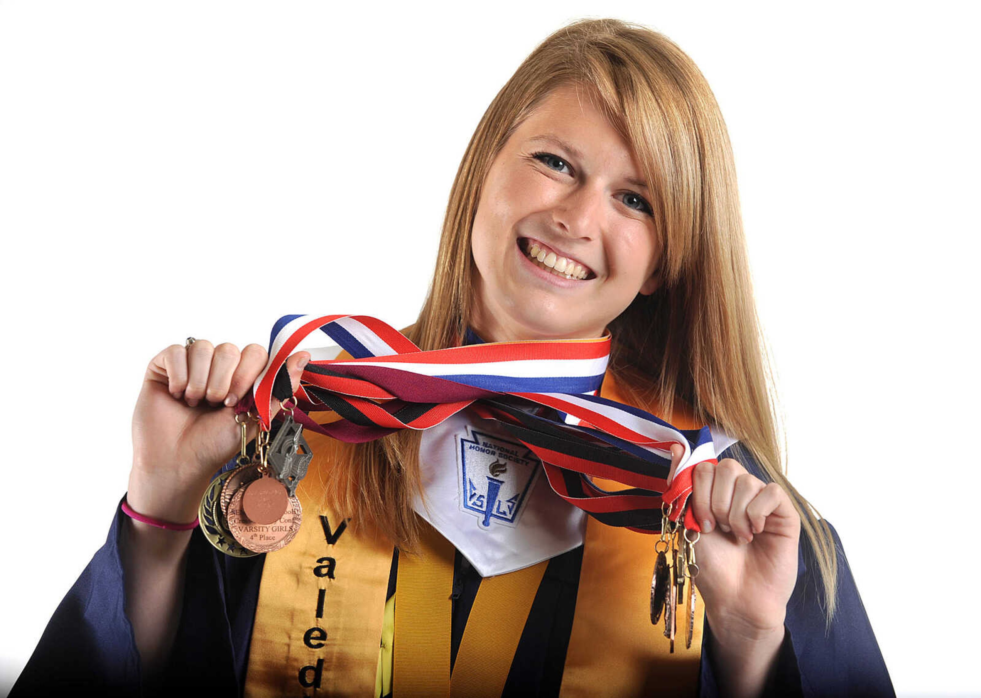 LAURA SIMON ~ lsimon@semissourian.com

2013 Saxony Lutheran High School Co-Valedictorian - Rachael Gruenwald