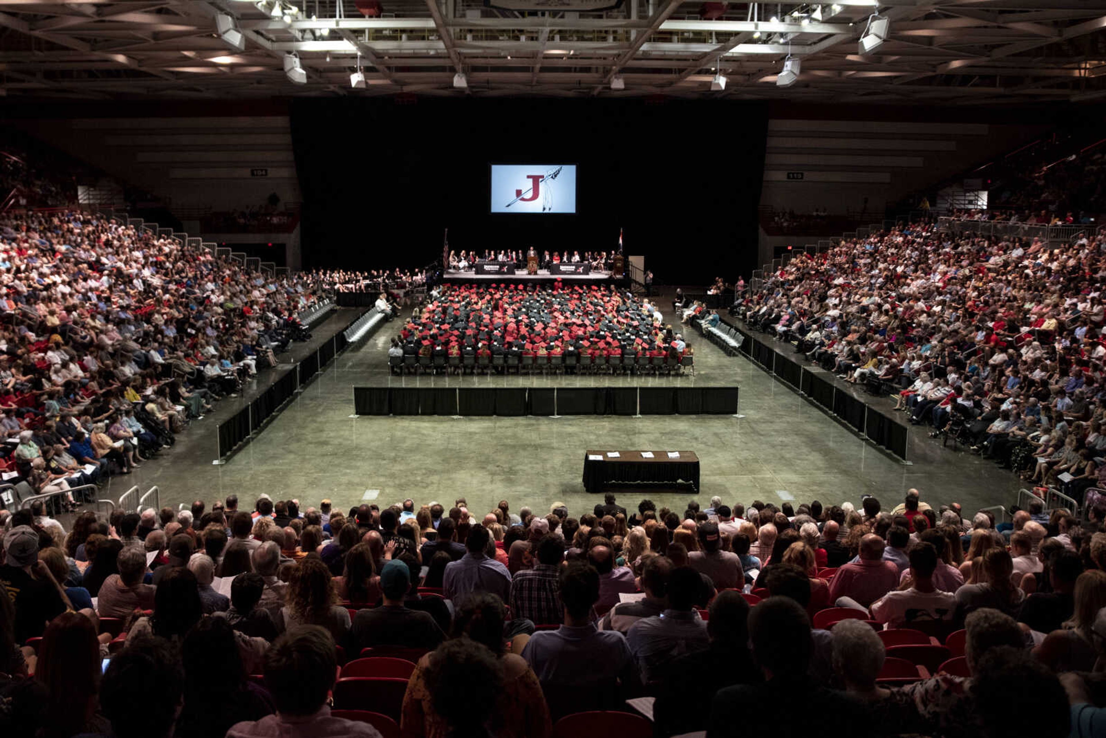 The Jackson High School Class of 2019 Commencement at the Show Me Center Friday, May 24, 2019, in Cape Girardeau.