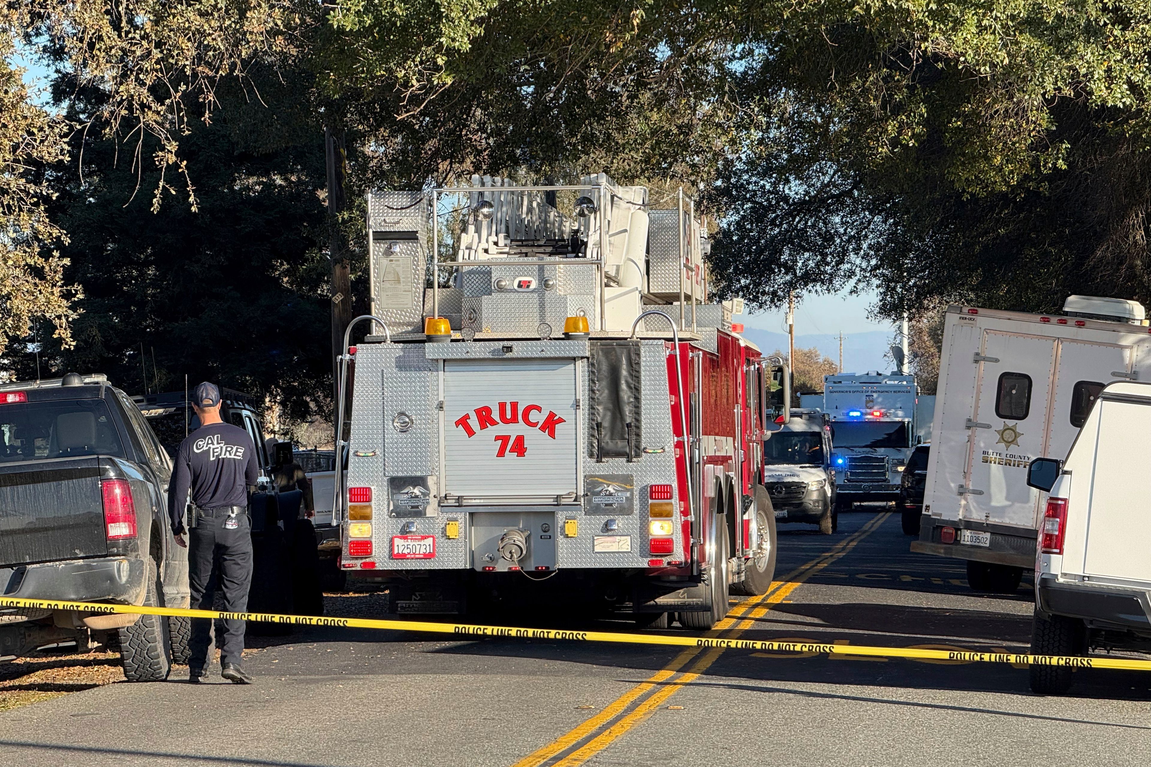 Two children wounded and gunman dead after shooting at Northern California school