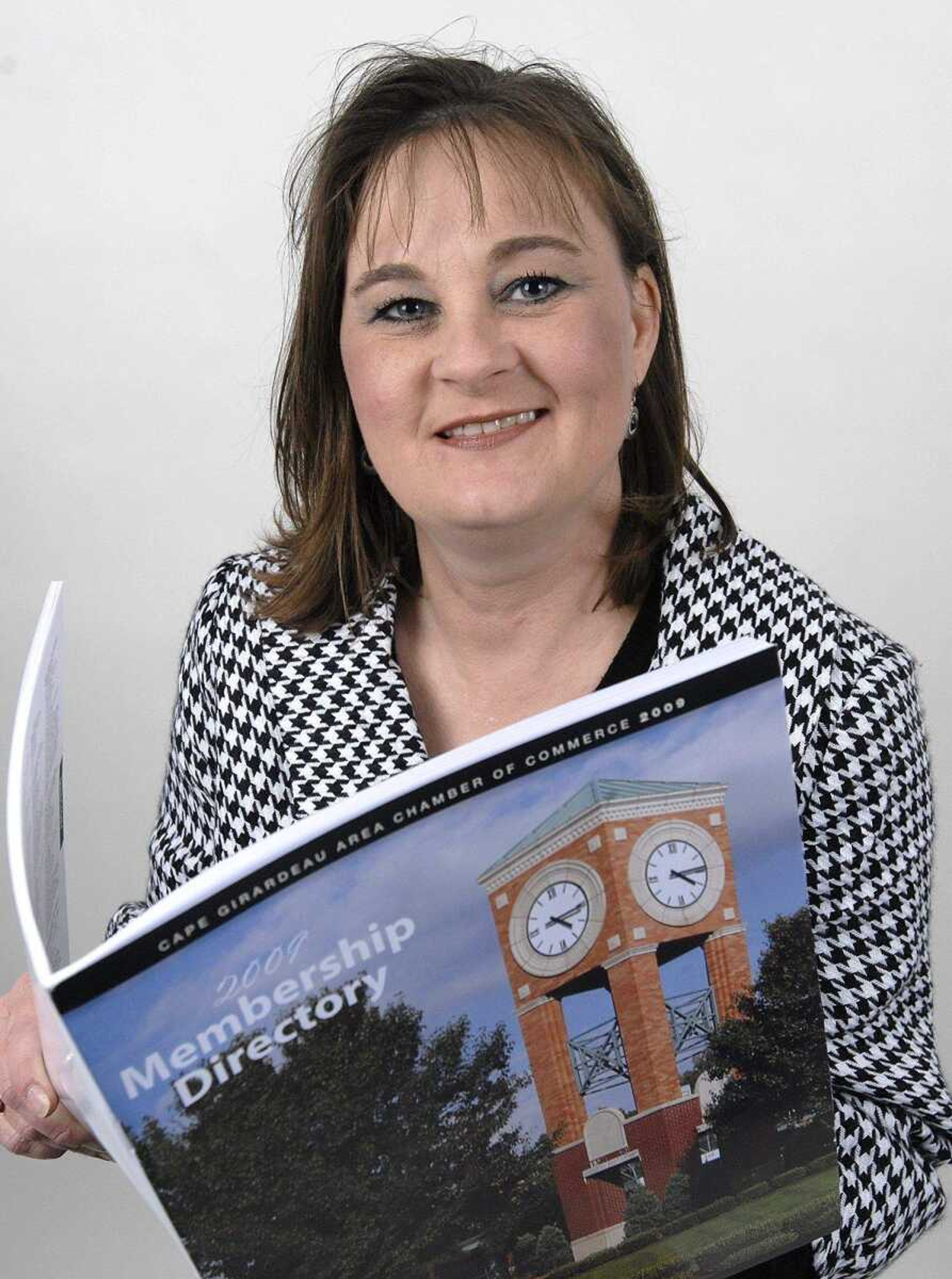 FRED LYNCH ~ flynch@semissourian.com
Tracey Glenn with the Cape Girardeau Chamber of Commerce for Business Today's 40 Under 40.