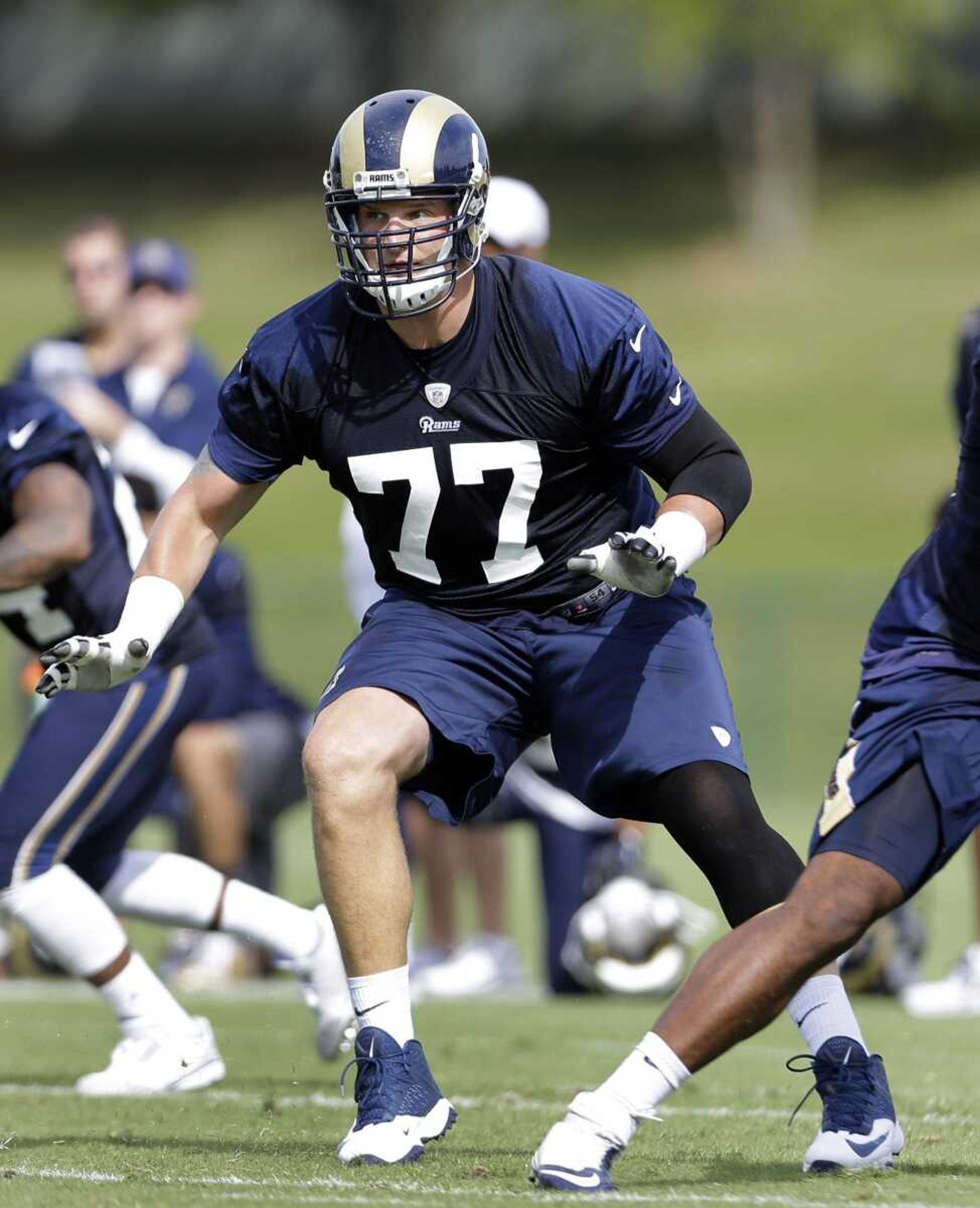 New Rams left tackle Jake Long says he&#8217;s feeling &#8220;the best I&#8217;ve felt in years.&#8221; (Jeff Roberson ~ Associated Press)