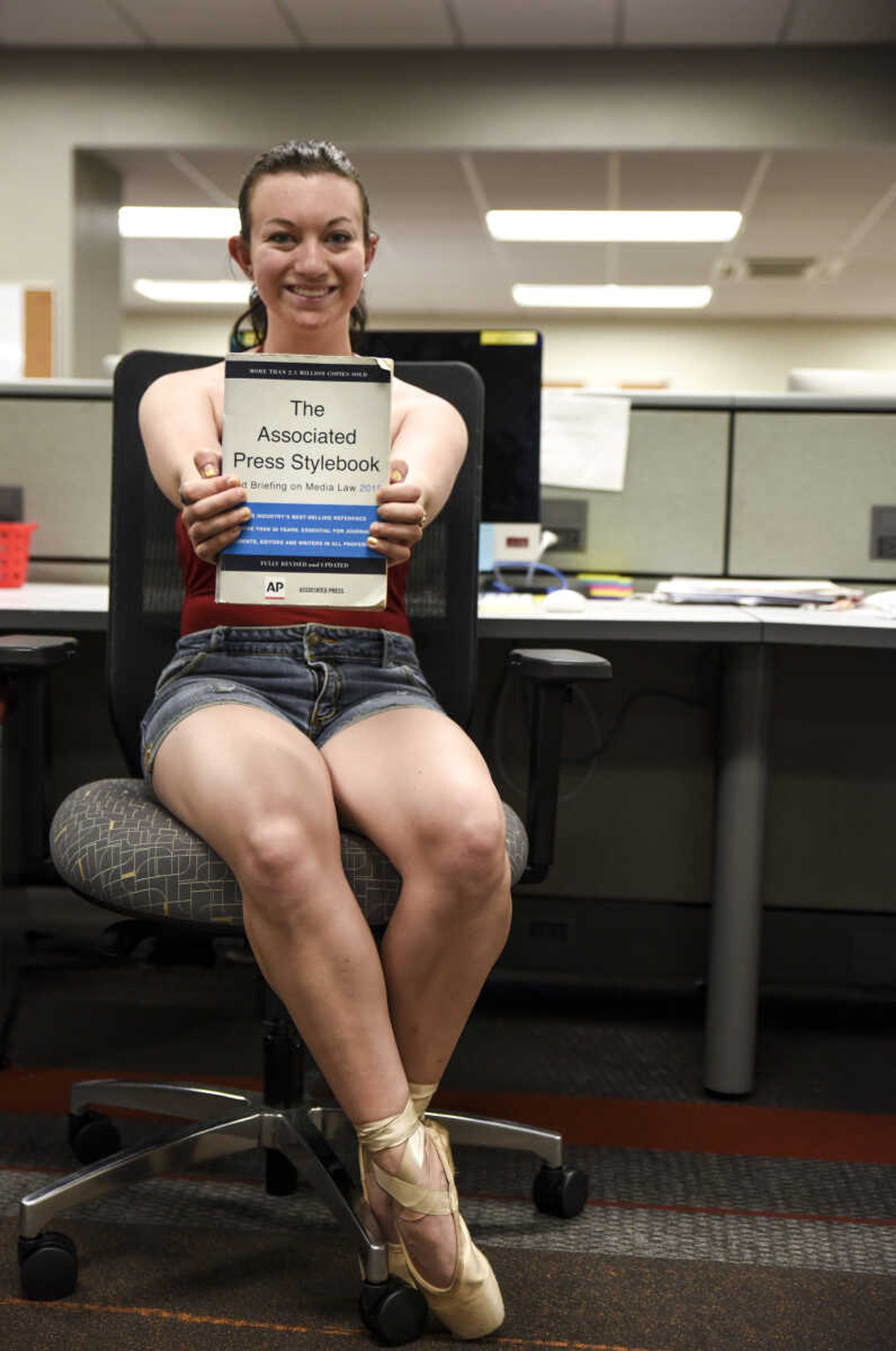 Rebecca Gangemella poses for a photo at the Southeast Arrow Thursday, May 31, 2018 in Cape Girardeau.