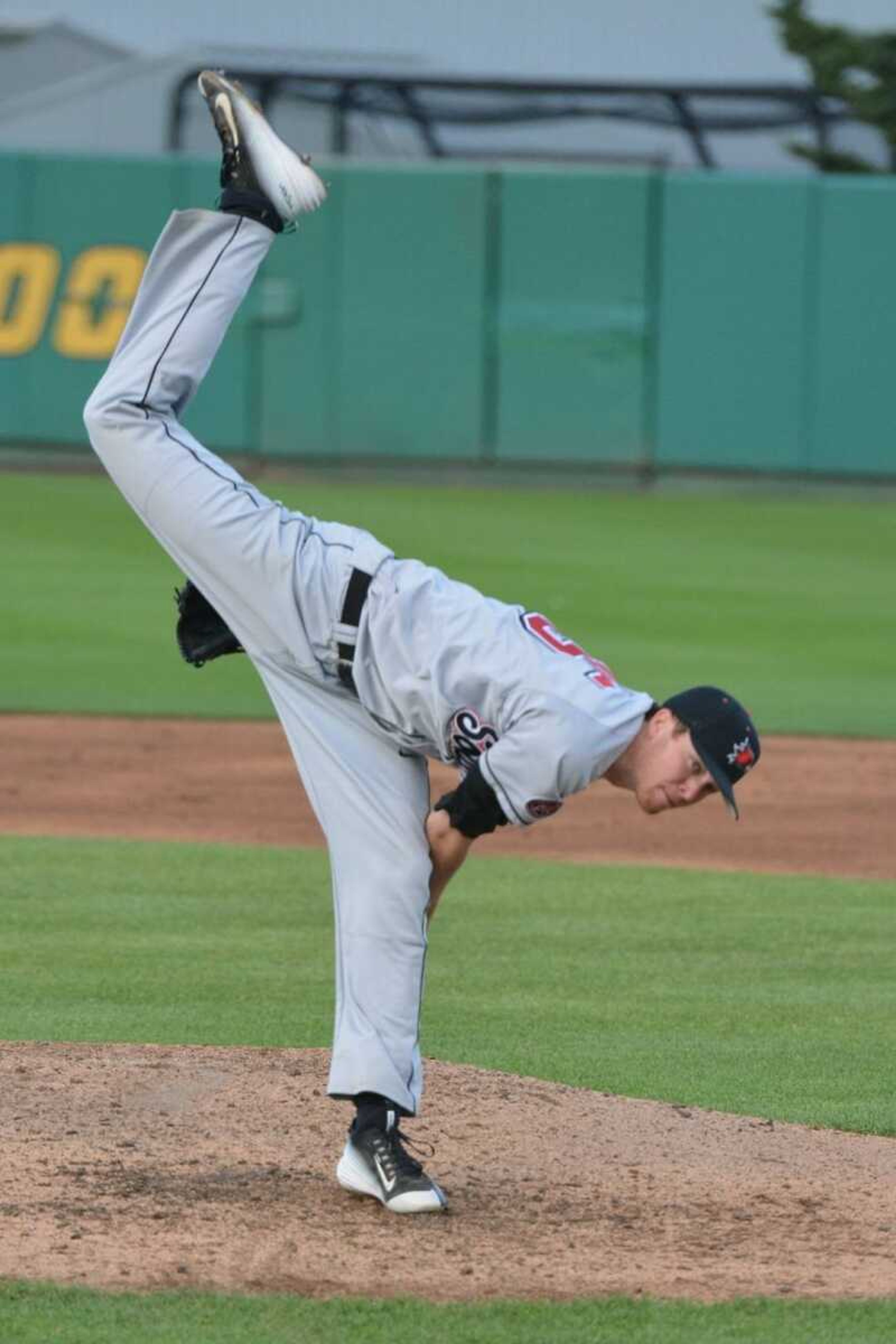 Southeast Missouri State starting pitcher Jacob Lawrence delivers a pitch against Missouri on Tuesday, May 5. (Wayne McPherson)