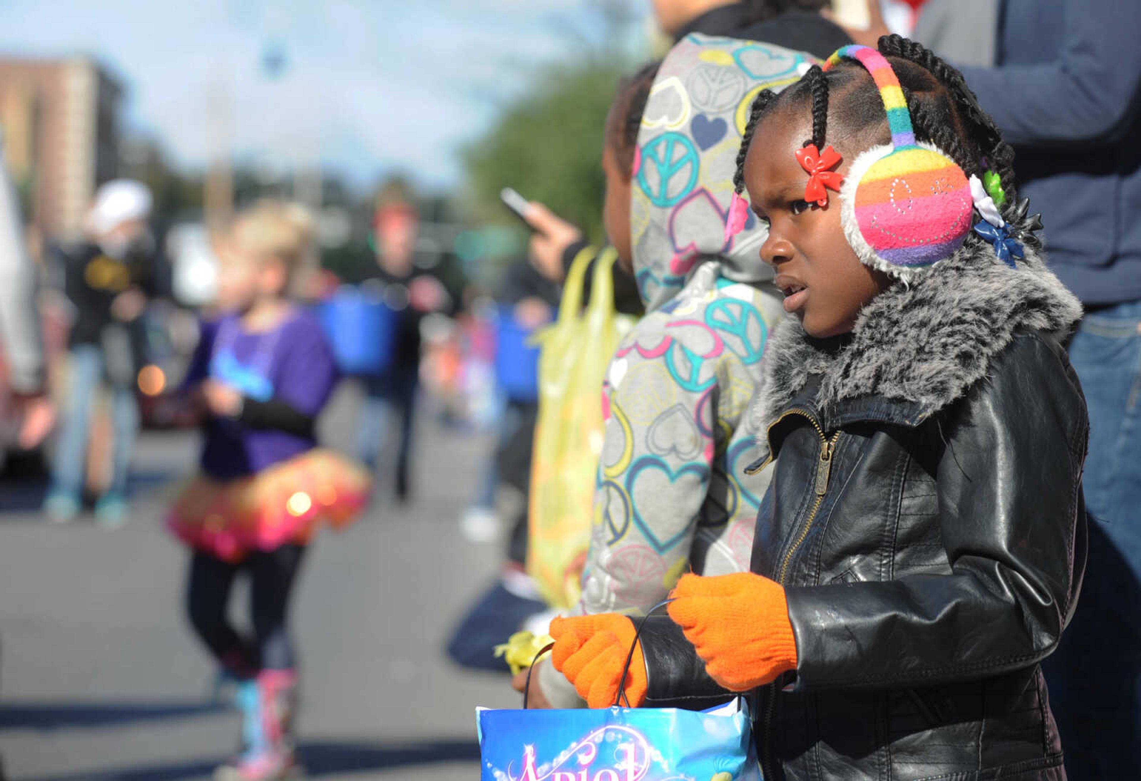 GLENN LANDBERG ~ glandberg@semissourian.com

The Southeast Missouri State University homecoming parade moves down Broadway St. in Cape Girardeau Saturday Morning, Oct. 4, 2014.