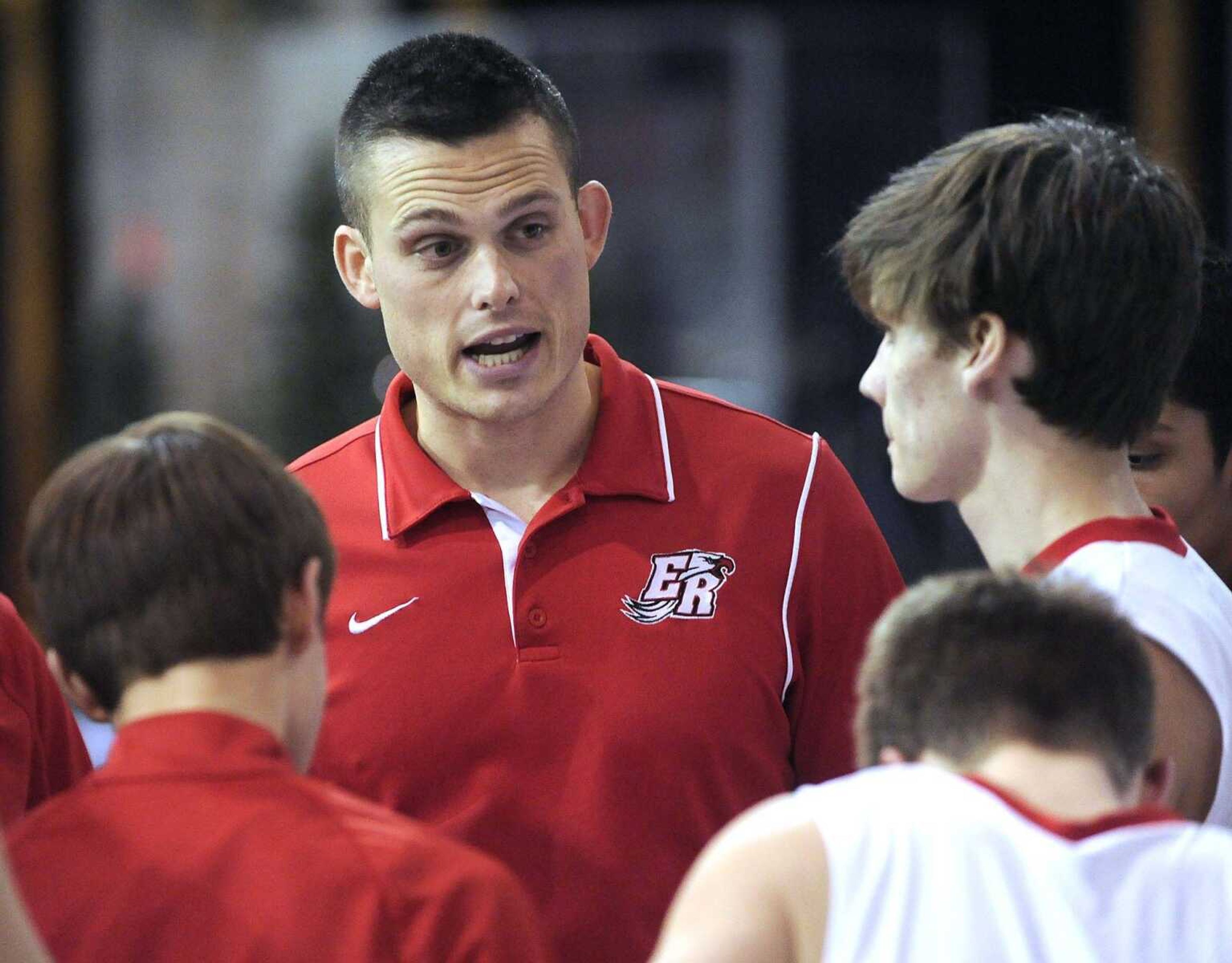 Eagle Ridge coach Andrew Mellies returns this season to lead the Eagles, who were 16-13 a year ago. (Southeast Missourian file)