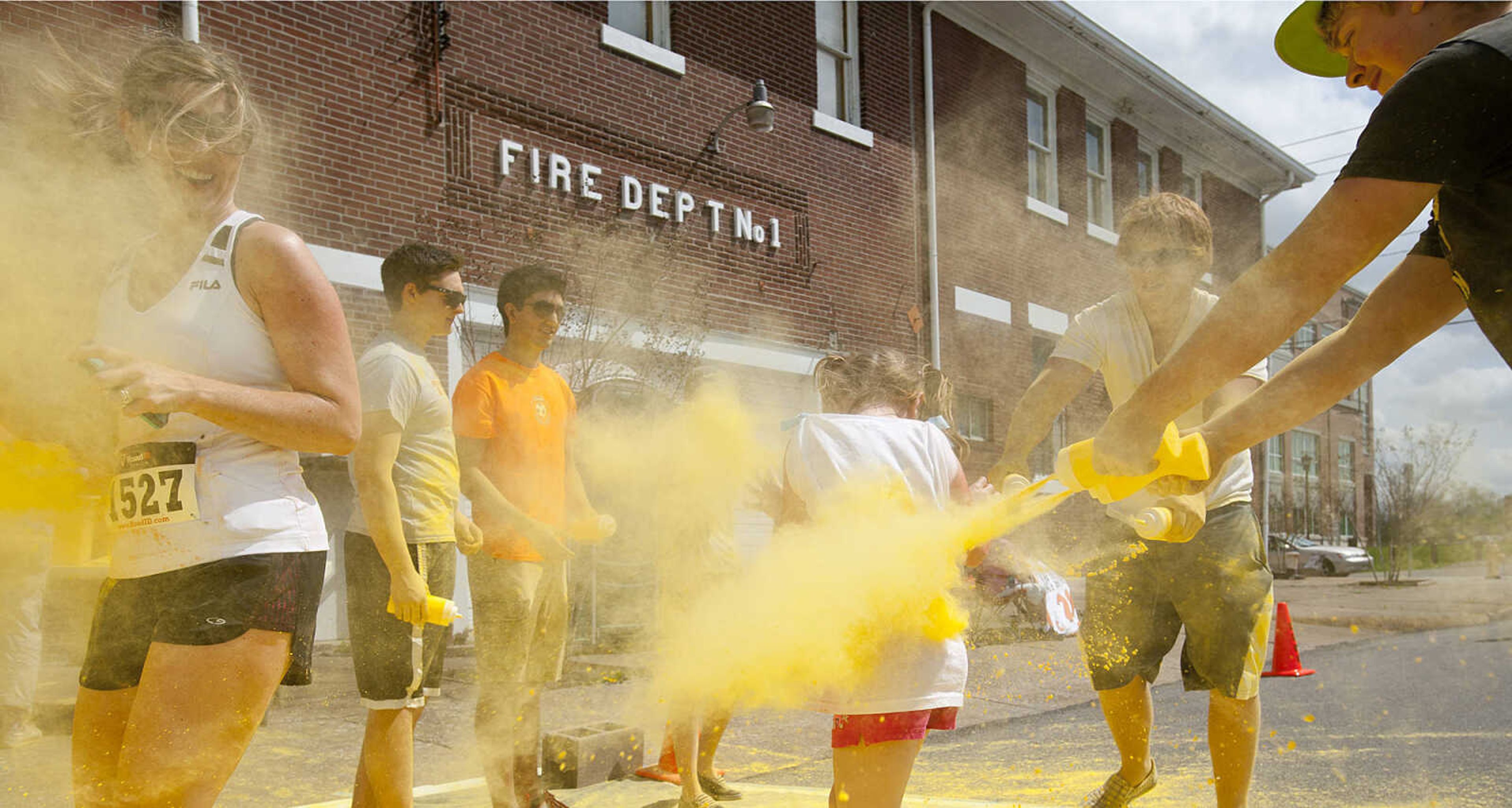 ADAM VOGLER ~ avogler@semissourian.com
The Color Me Cape 5k Saturday, April 12, in Cape Girardeau.