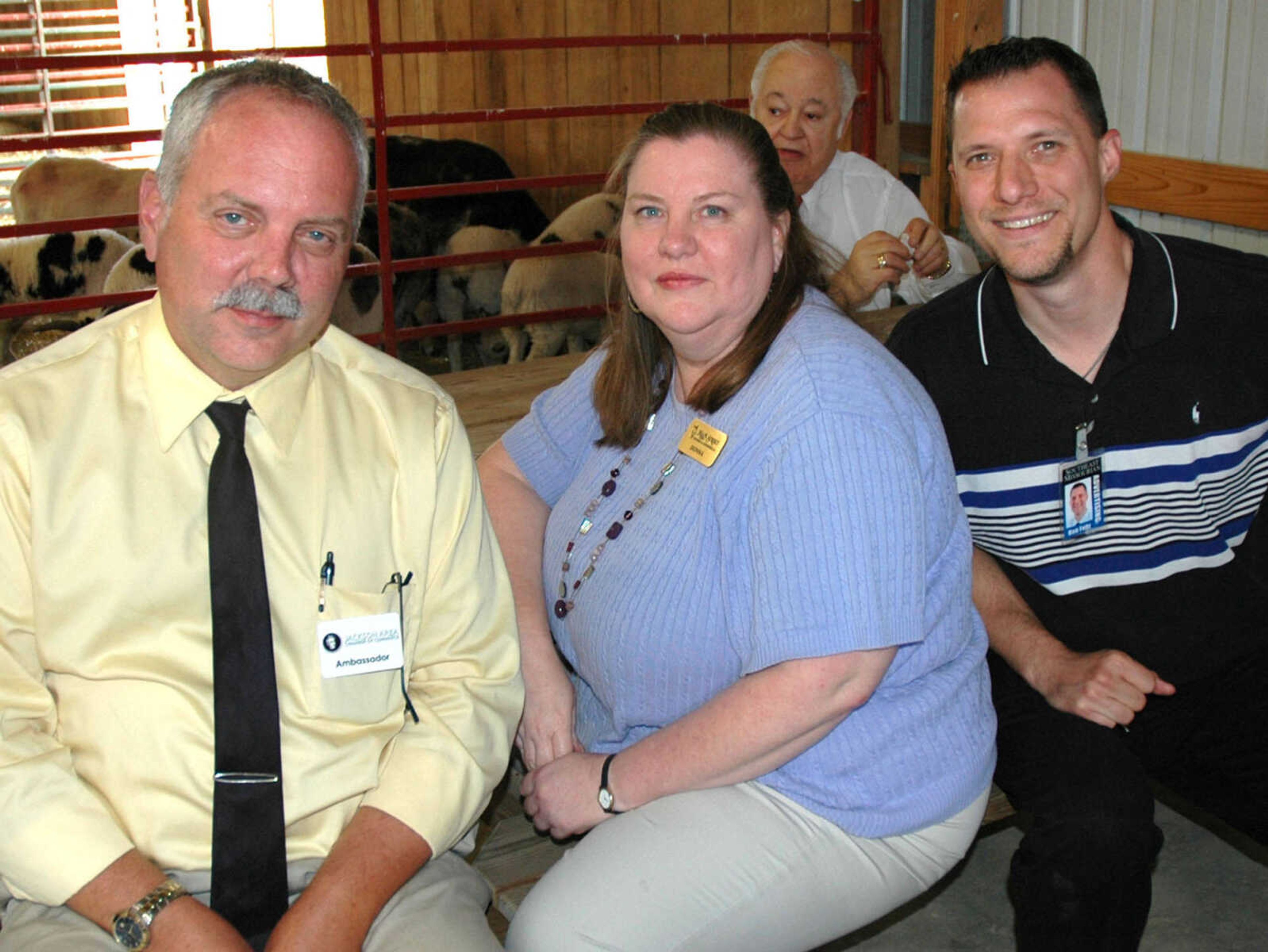 Kevin Schaper, Donna Cook and Ron Fehr.