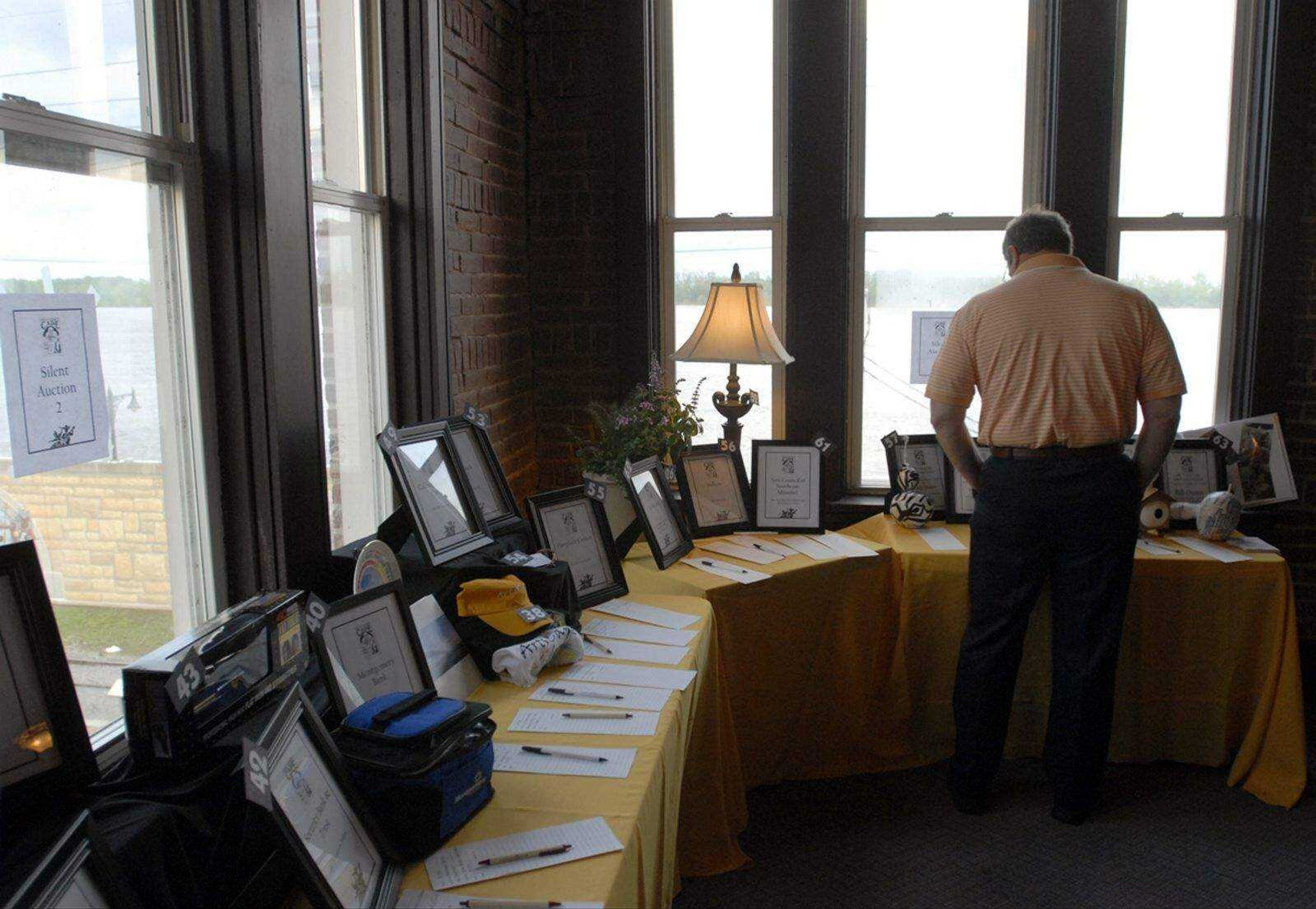 KIT DOYLE ~ kdoyle@semissourian.com
Old Town Cape's 21st annual Charles L. Hutson Auction Friday, May 2, 2008, at Buckner Brewing Company in Cape Girardeau.