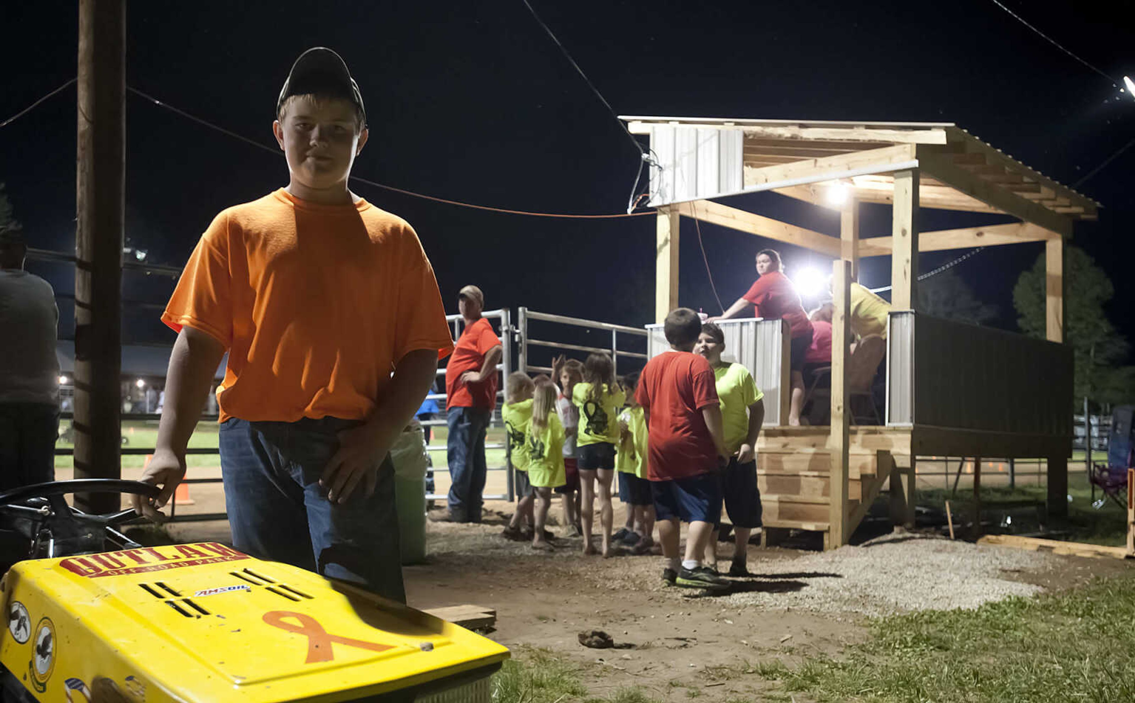 The Southeast Missouri Lawnmower Racing Association's Racing for a Cure presented by the Patton Lions Club at the Patton Saddle Club Saturday, May 10, in Patton, Mo. Proceeds from the event will go towards the Bollinger County Relay for Life.