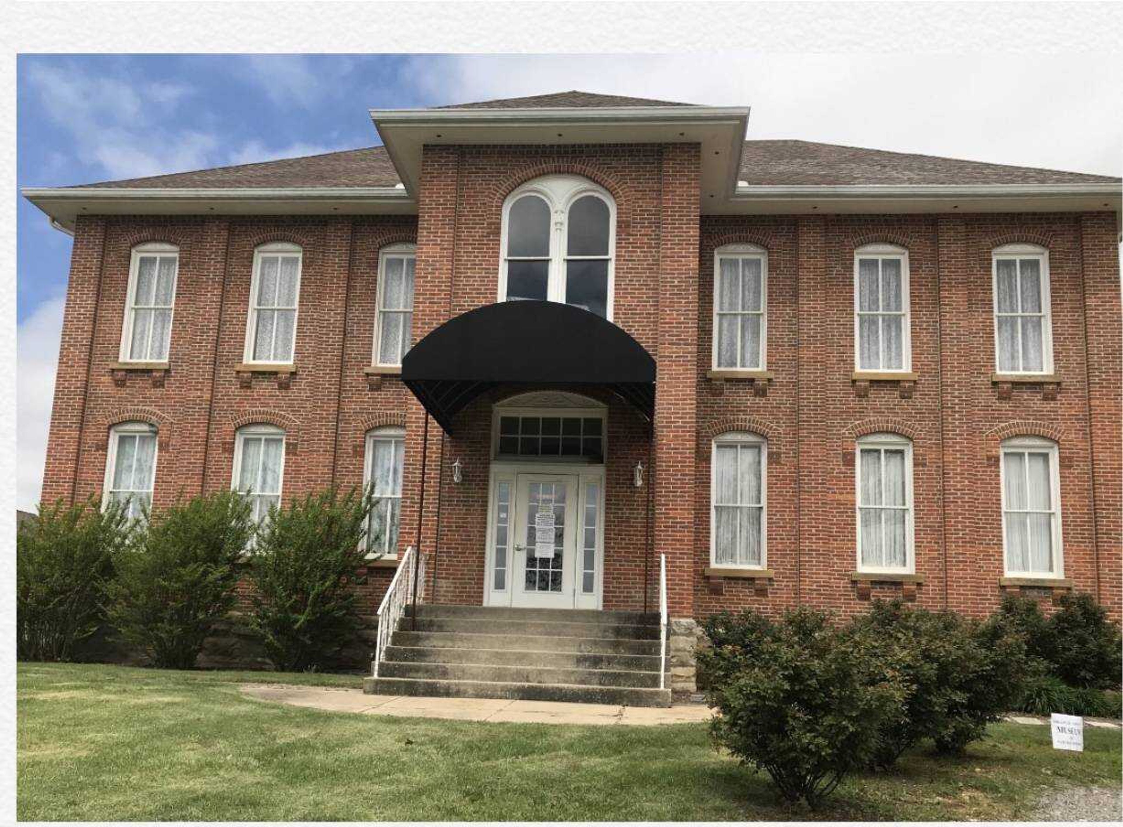 The Will Mayfield Heritage Foundation’s Mayfield Hall the location of the Bollinger County Museum of Natural History at 209 Mayfield Drive, Marble Hill, MO.